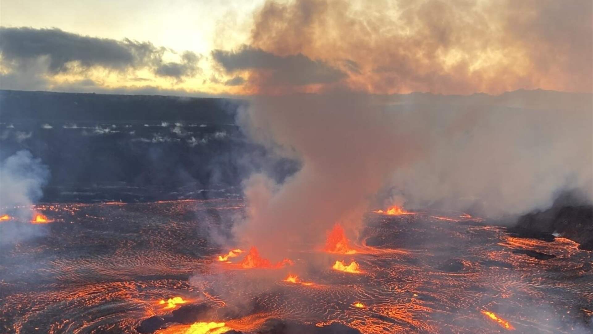 بركان كيلويا يثور مجددا في هاواي