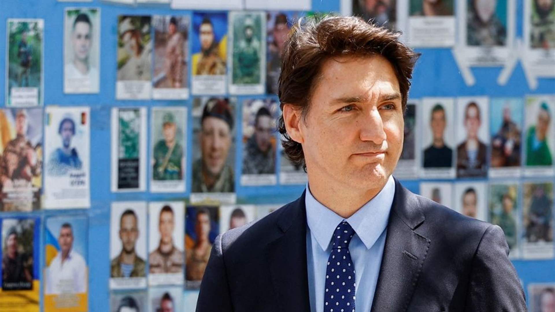 Canadian PM Justin Trudeau visits Kyiv