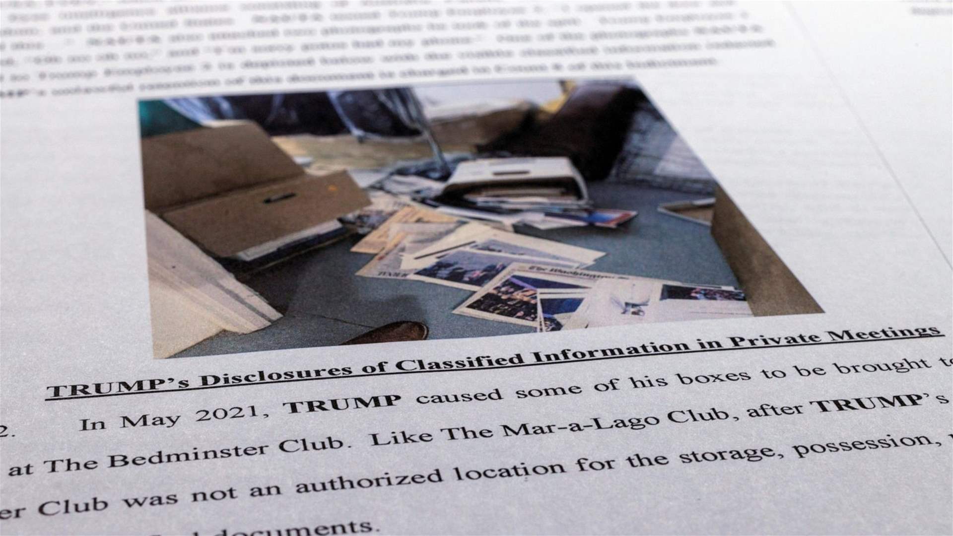 Trump lawyer: Docs were 'de-classified' or mementos