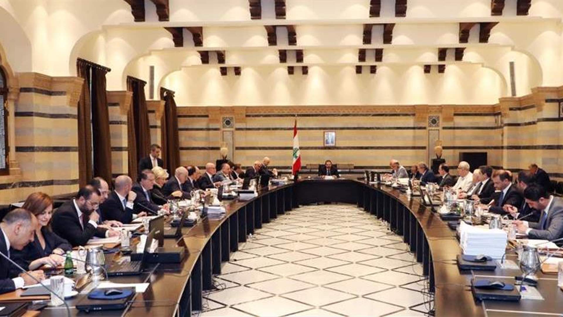 بند إضافي على جدول أعمال جلسة مجلس الوزراء