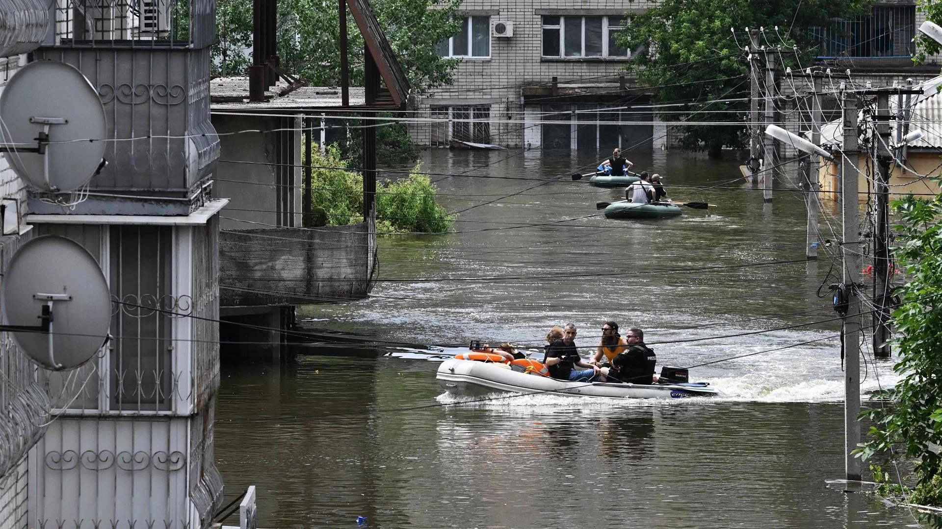 Dam flood death toll rises to 10, with 41 missing: Kyiv