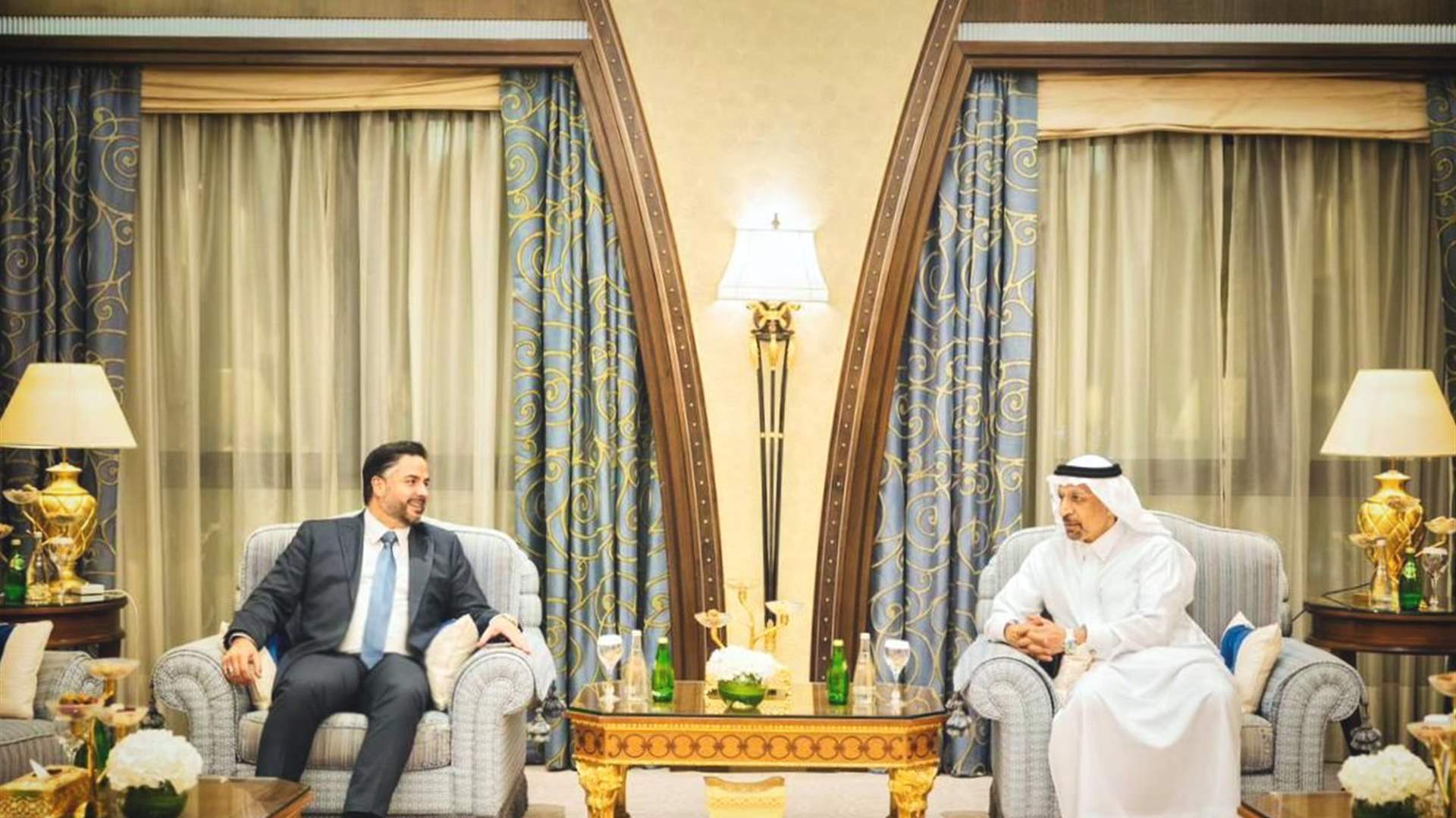 سلام  يلتقي وزير الاستثمار للمملكة العربية السعودية