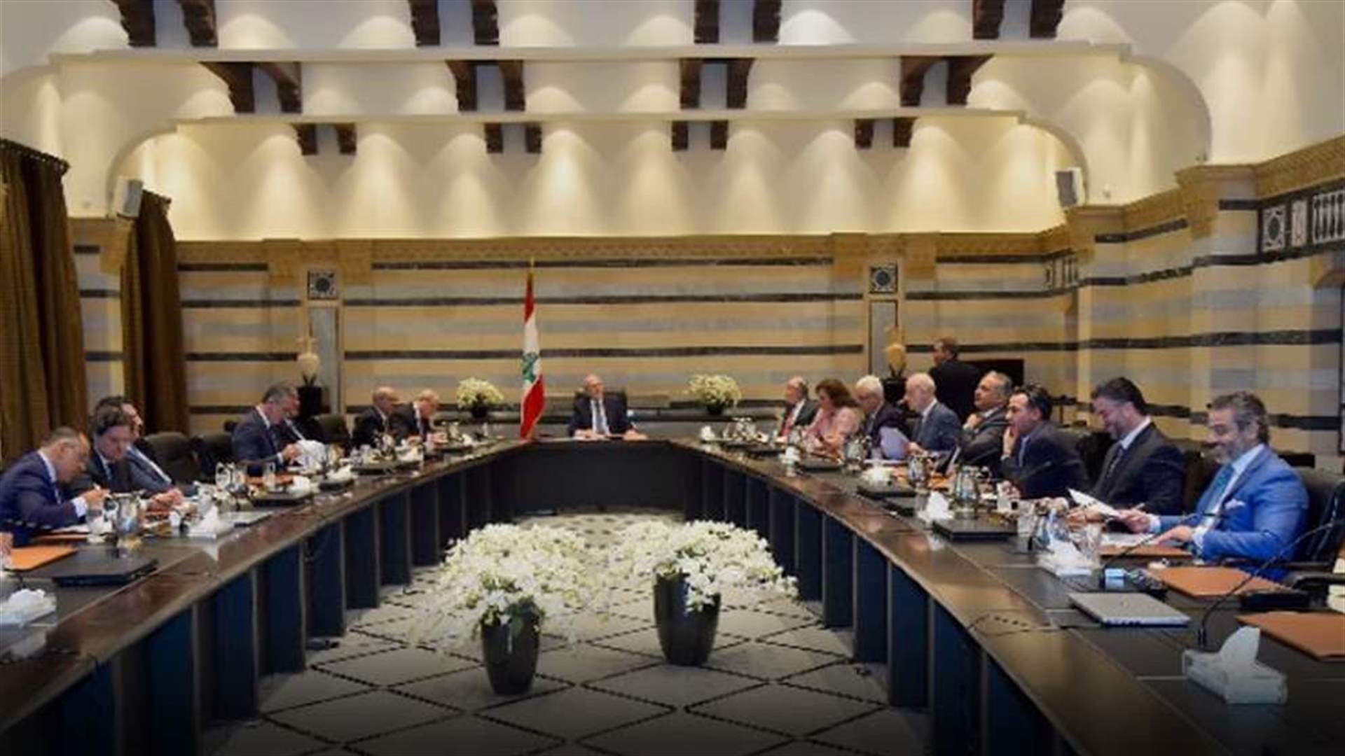 ورقة العمل لتنظيم ادارة ملف النازحين السوريين كما اقرها مجلس الوزراء