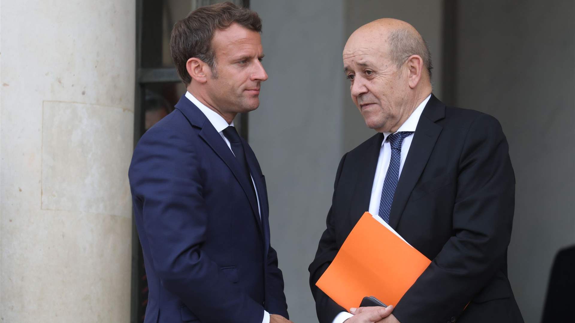 Le Drian faces difficulty in reviving French initiative to resolve presidential crisis