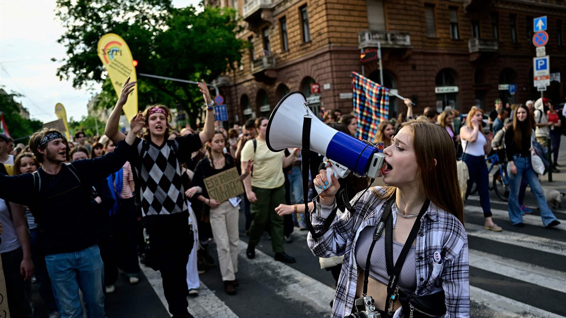 Hungarian teachers rally against 'revenge' education law
