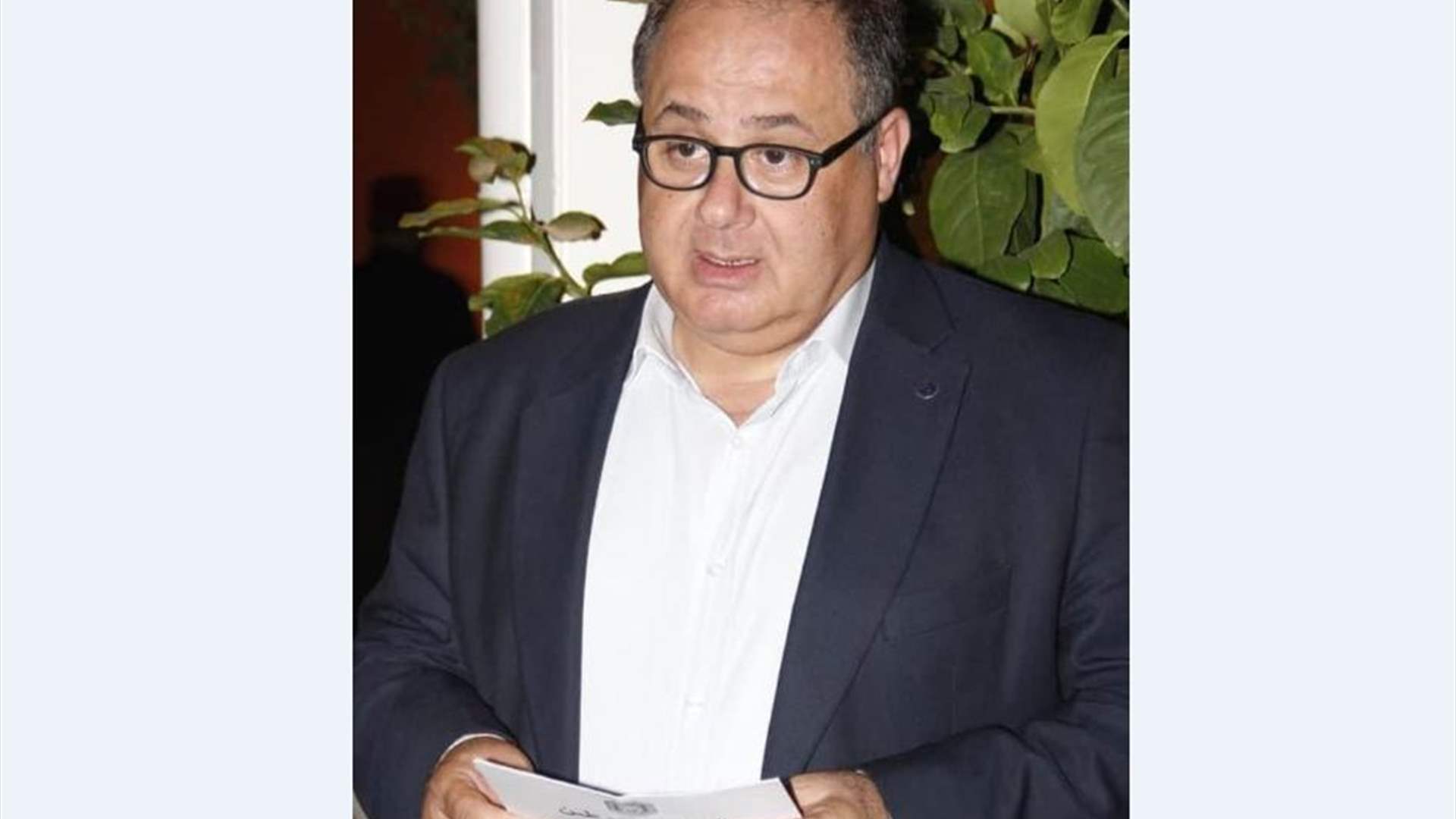 عربيد: على المجلس النيابي إنتخاب رئيس للدولة... ونريد لبنان المستقر