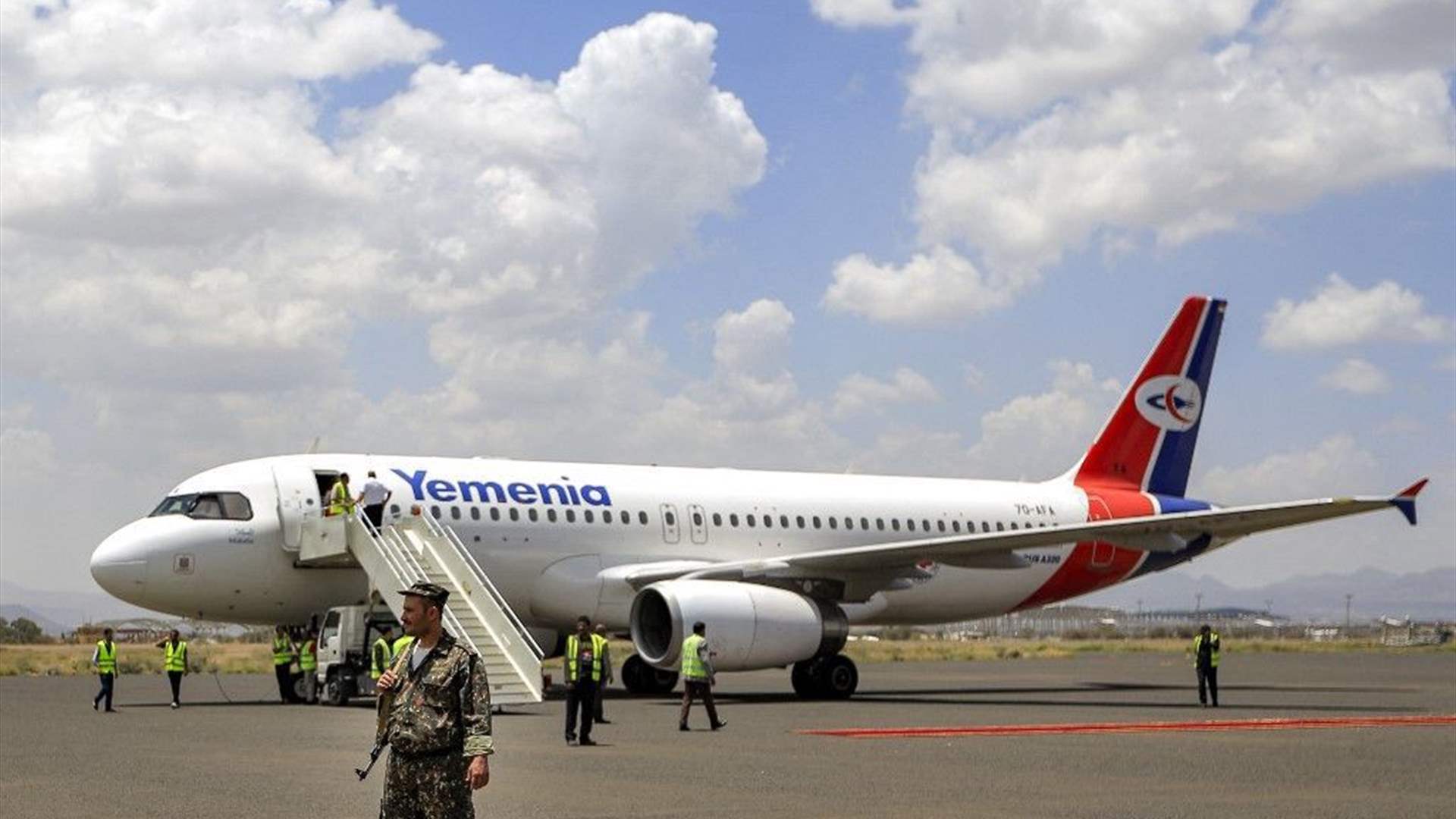 Plane leaves Yemen capital for Saudi, first since 2016