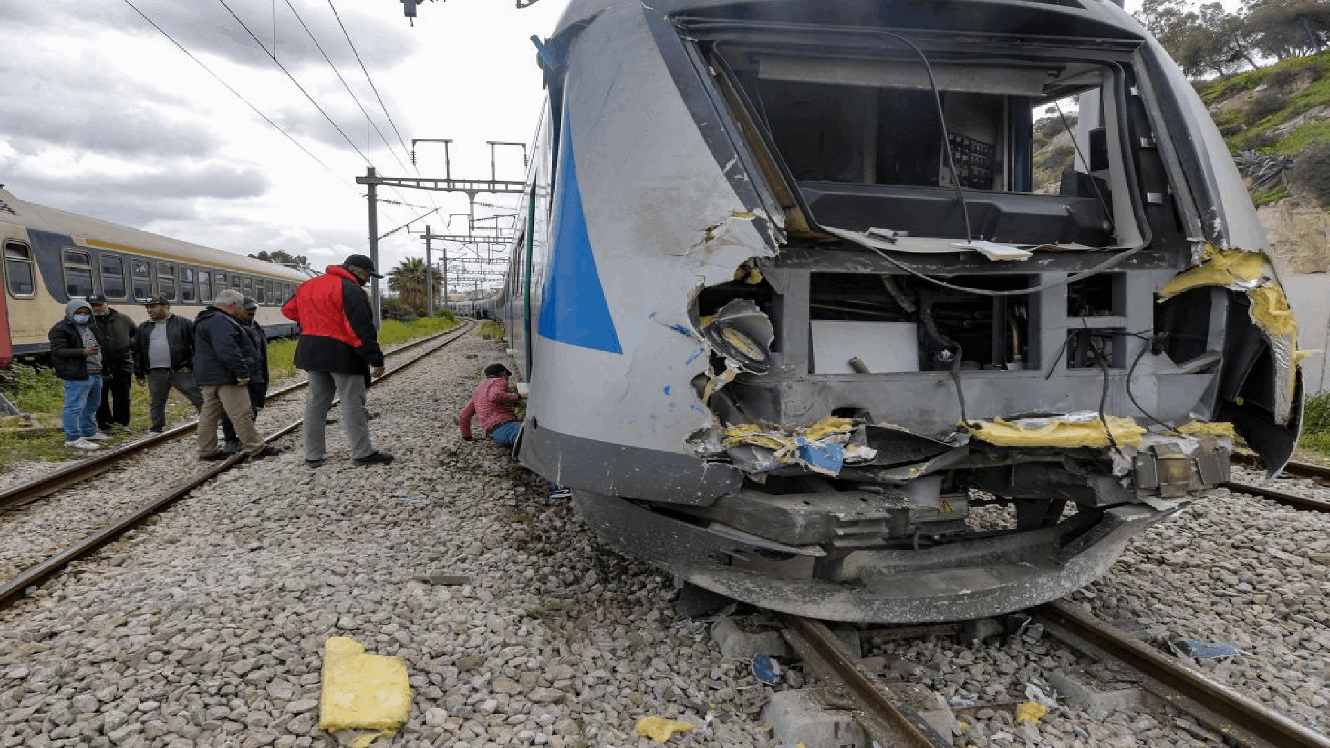 Tunisia train derailment kills two, injures 34