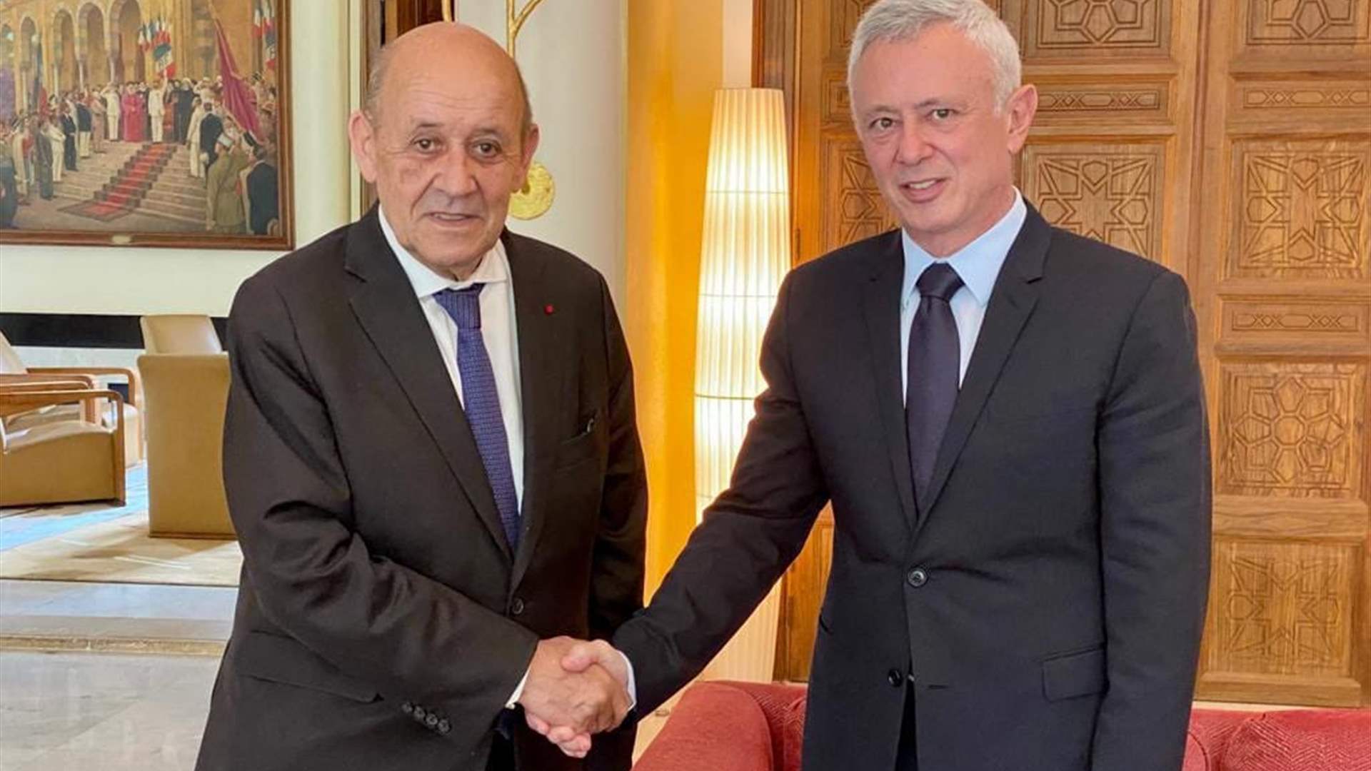 لقاء فرنجية لودريان ايجابي: الفرنسيون يبحثون عن حل متكامل للازمة يشارك فيه جميع الفرقاء