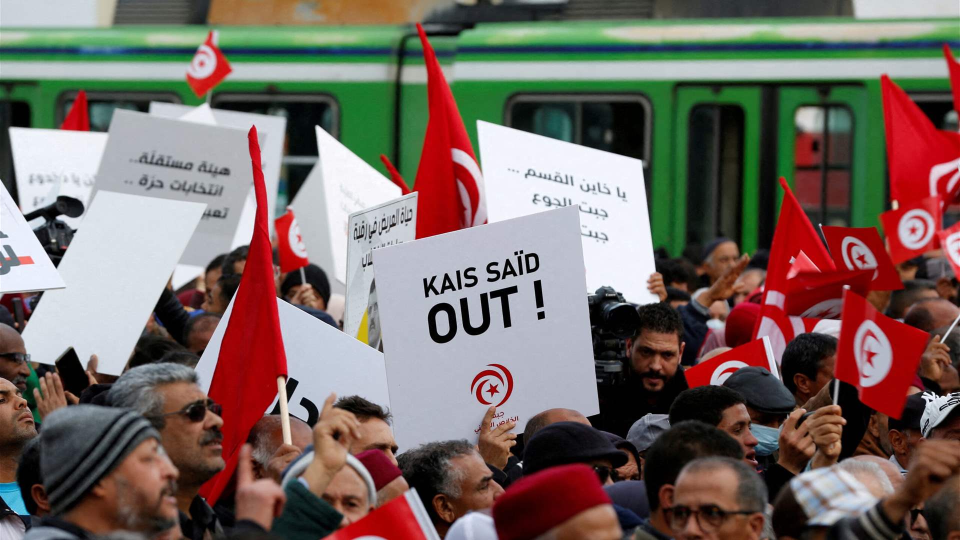 UN warns of press freedom crackdown in Tunisia