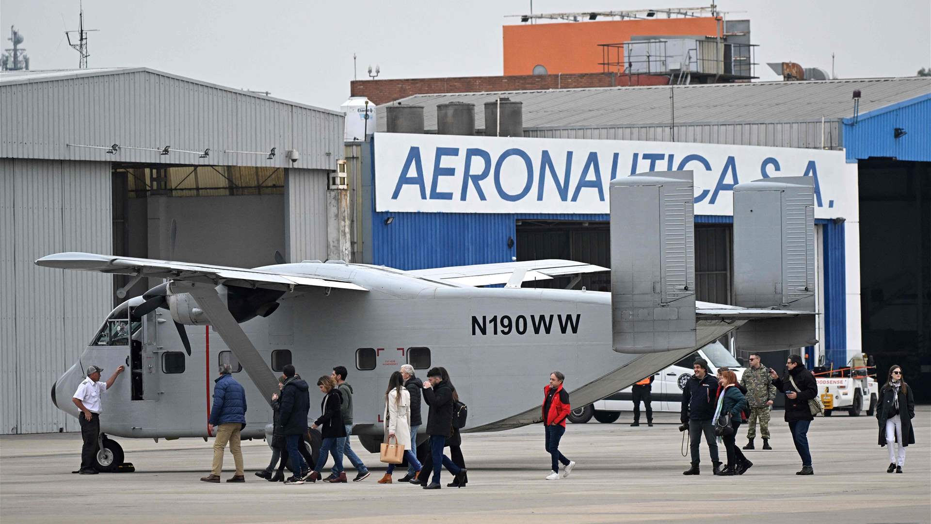 Aircraft used for 'death flights' returns to Argentina