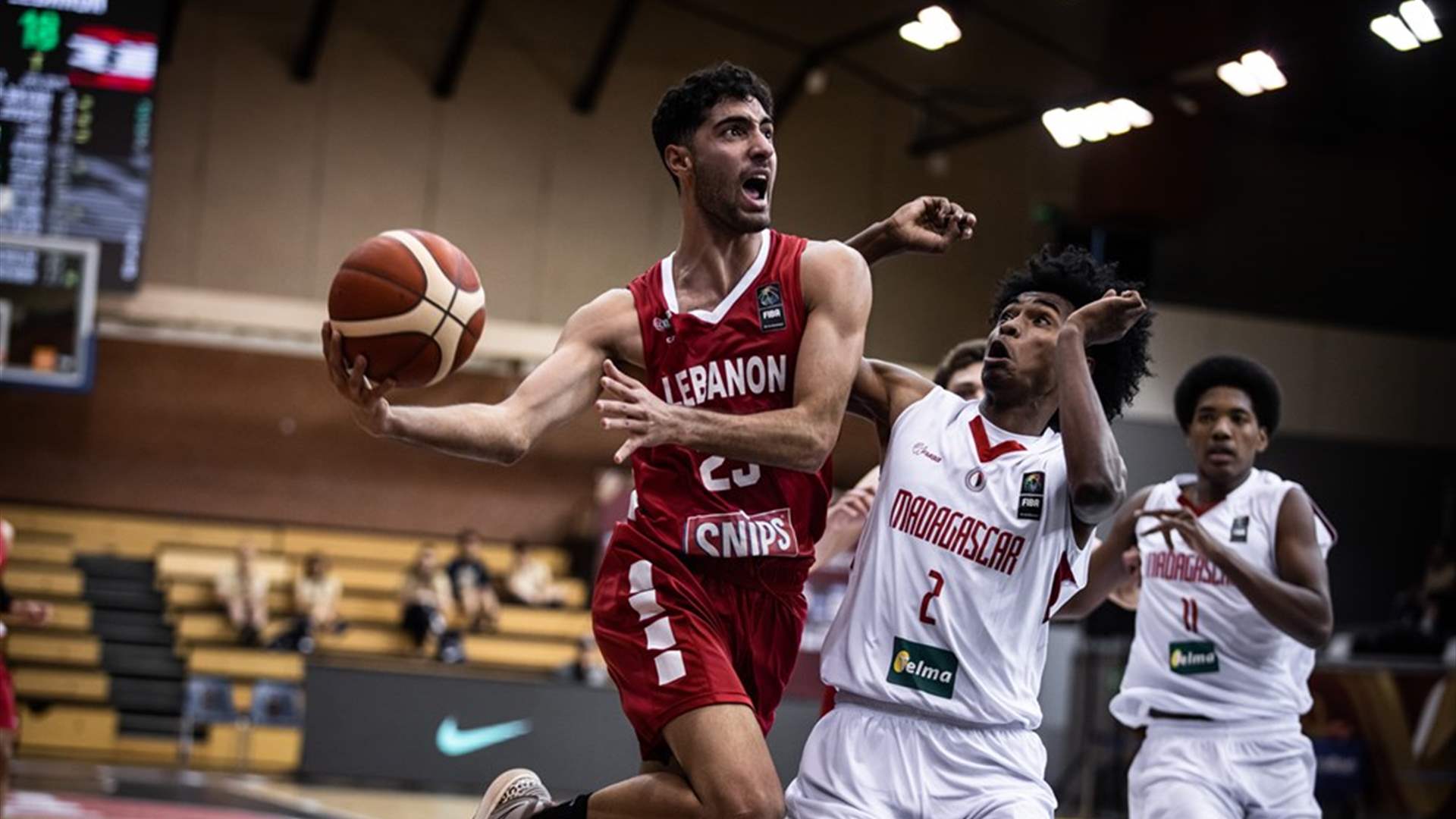 Lebanon&#39;s U19 team stages brave rally in 83-66 defeat to Madagascar