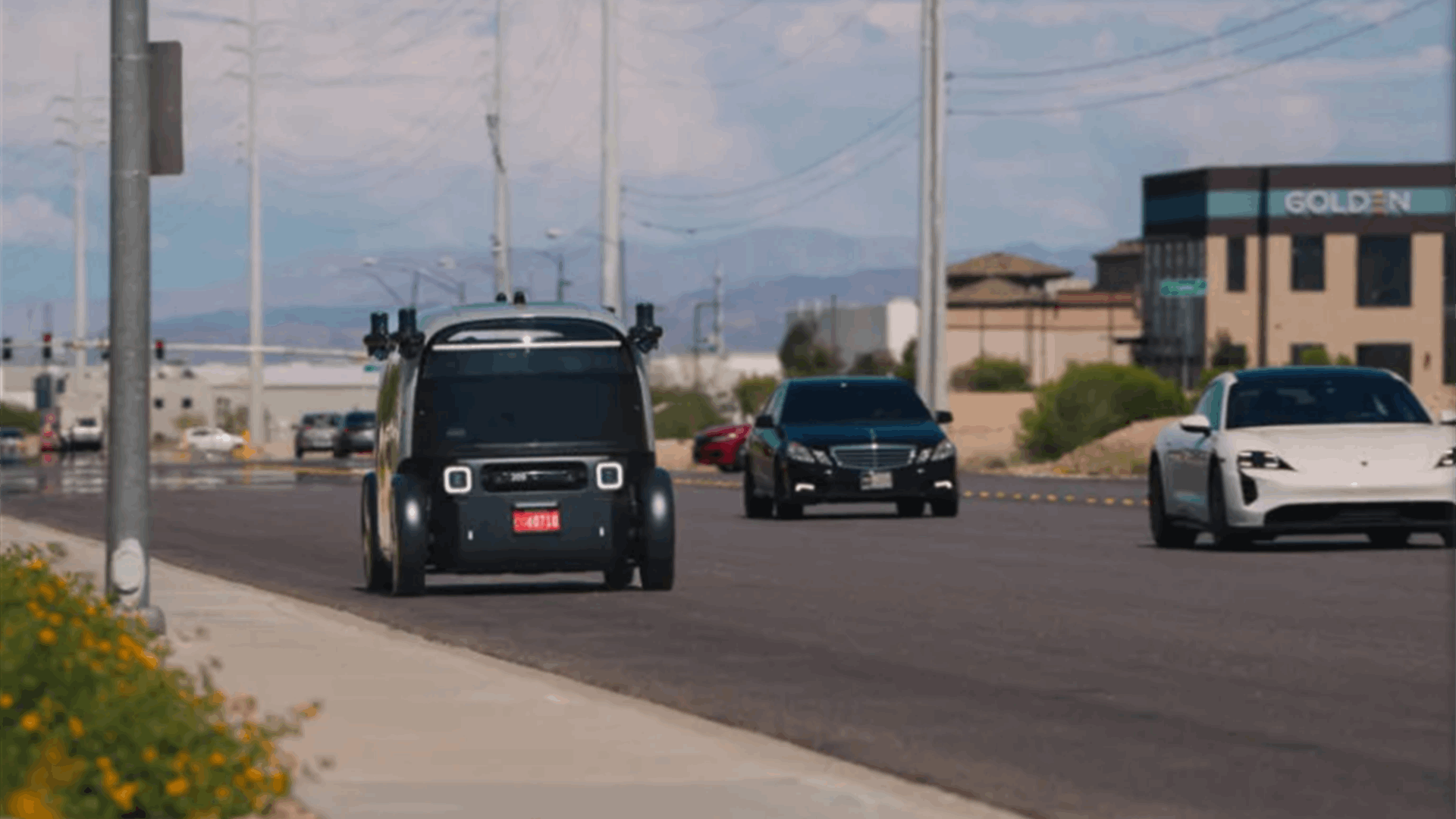 Zoox begins testing robotaxis on public roads in Las Vegas