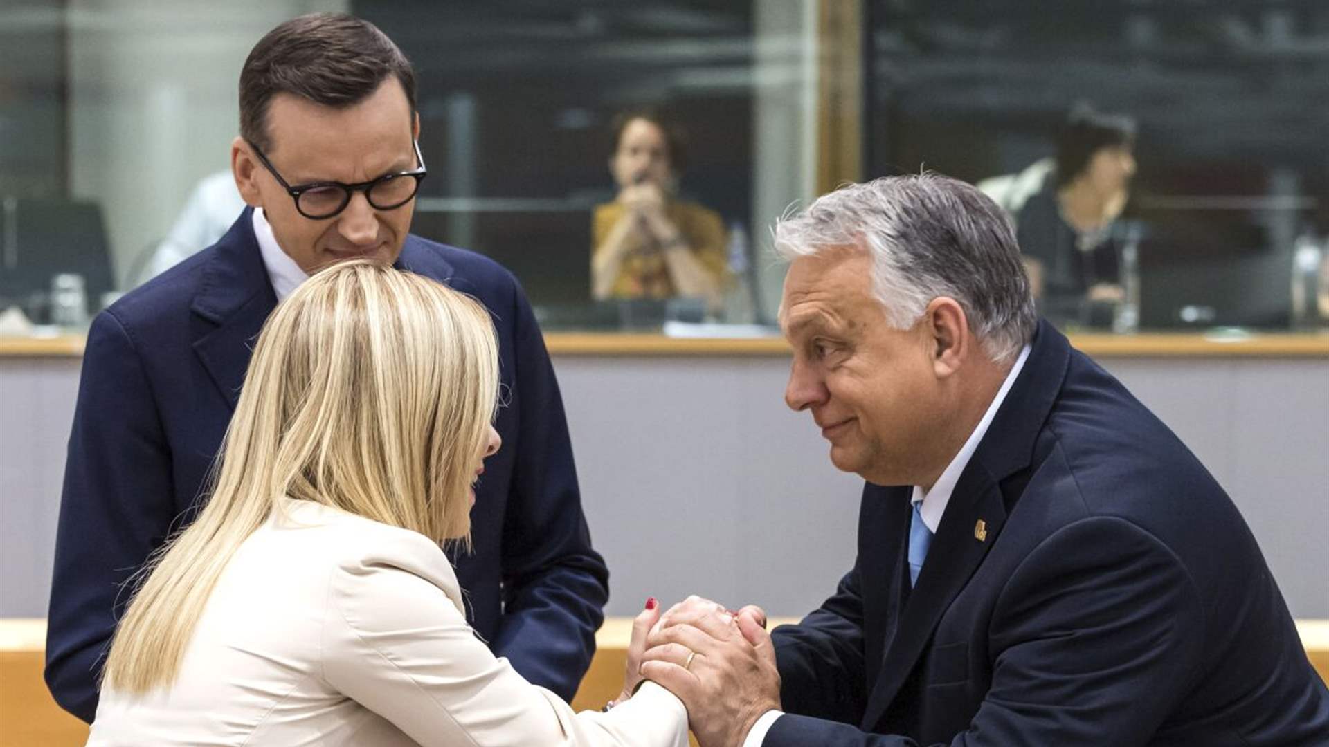 Hungary, Poland block EU summit over migration