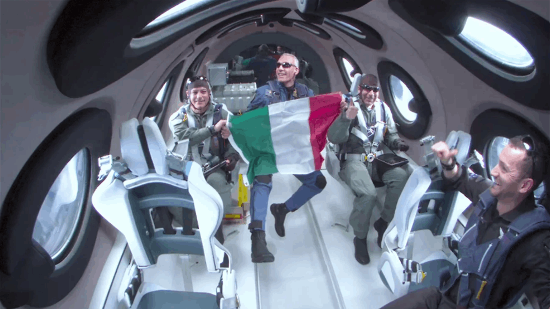 Virgin Galactic’s first commercial flight brings payloads and passengers to edge of space