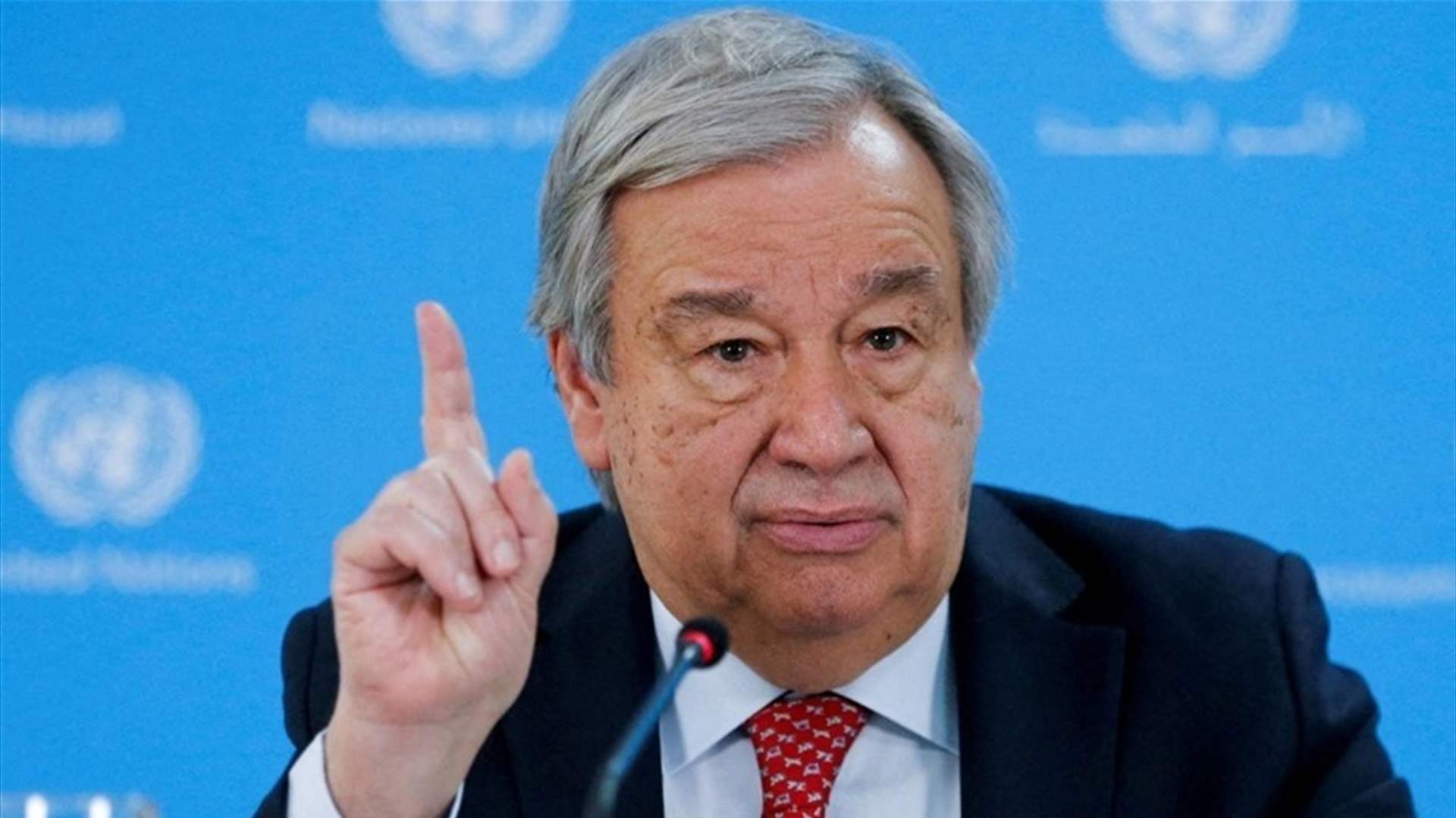غوتيريش يدعو من بور أو برنس إلى عدم "نسيان" هايتي