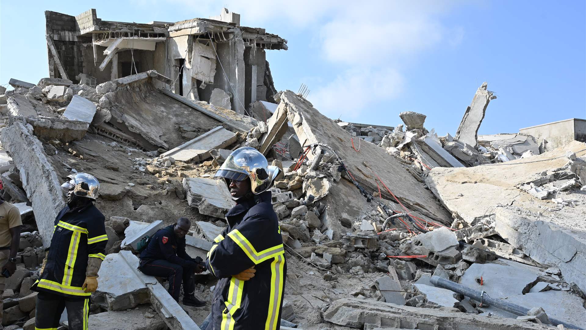 ستة قتلى في انهيار مبنى في ساحل العاج