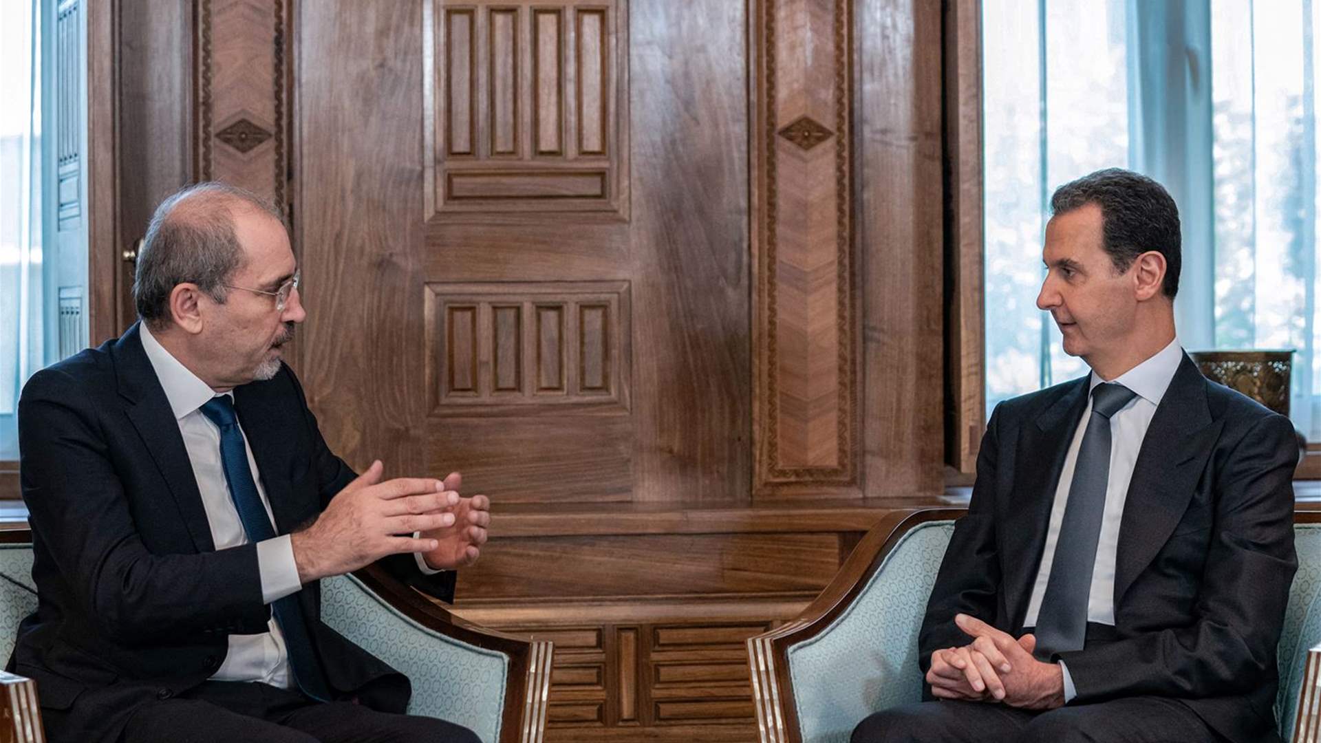 Jordan foreign minister, Assad discuss Syria refugees, drug smuggling