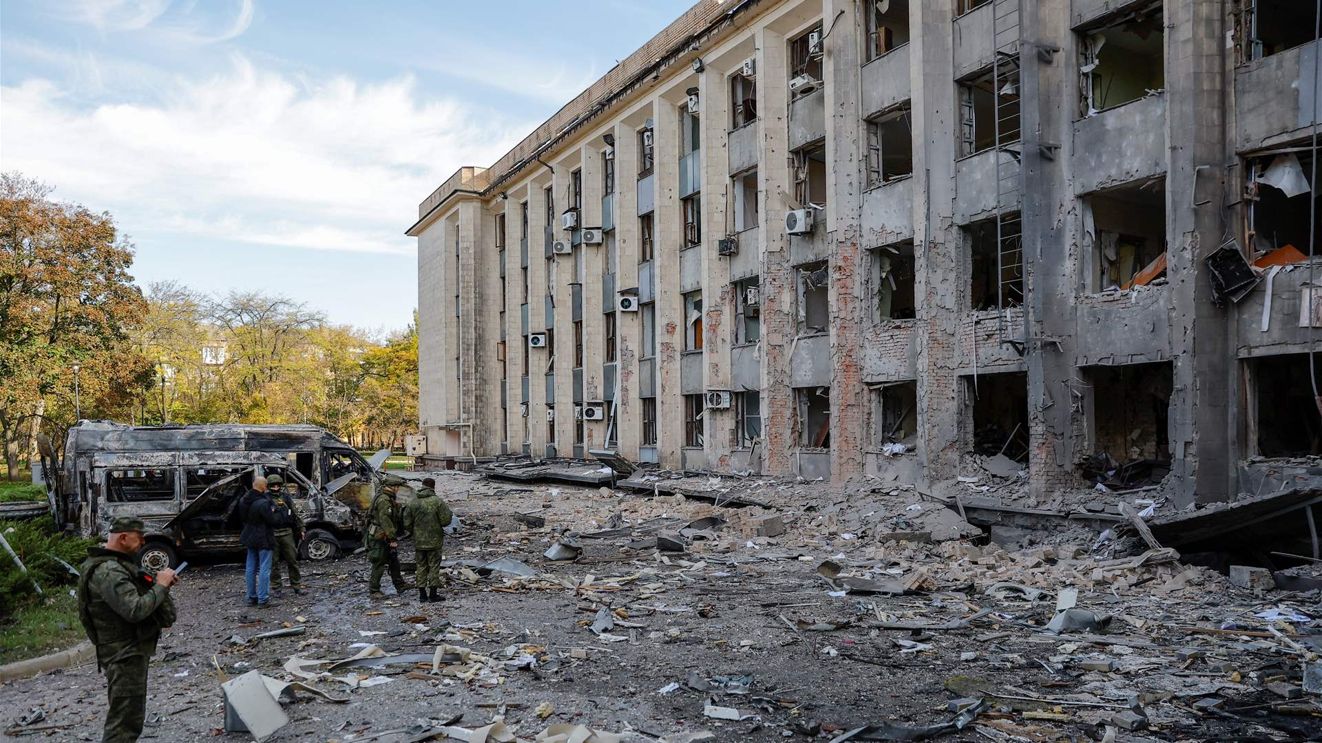 Ukraine declares Russian military &quot;formation&quot; destroyed in Donetsk