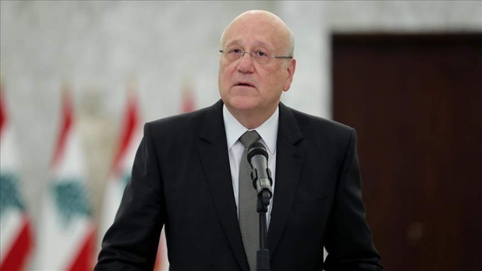 Mikati meets with Caretaker Interior Minister and LAF Commander, discusses security, Budget, and community initiatives