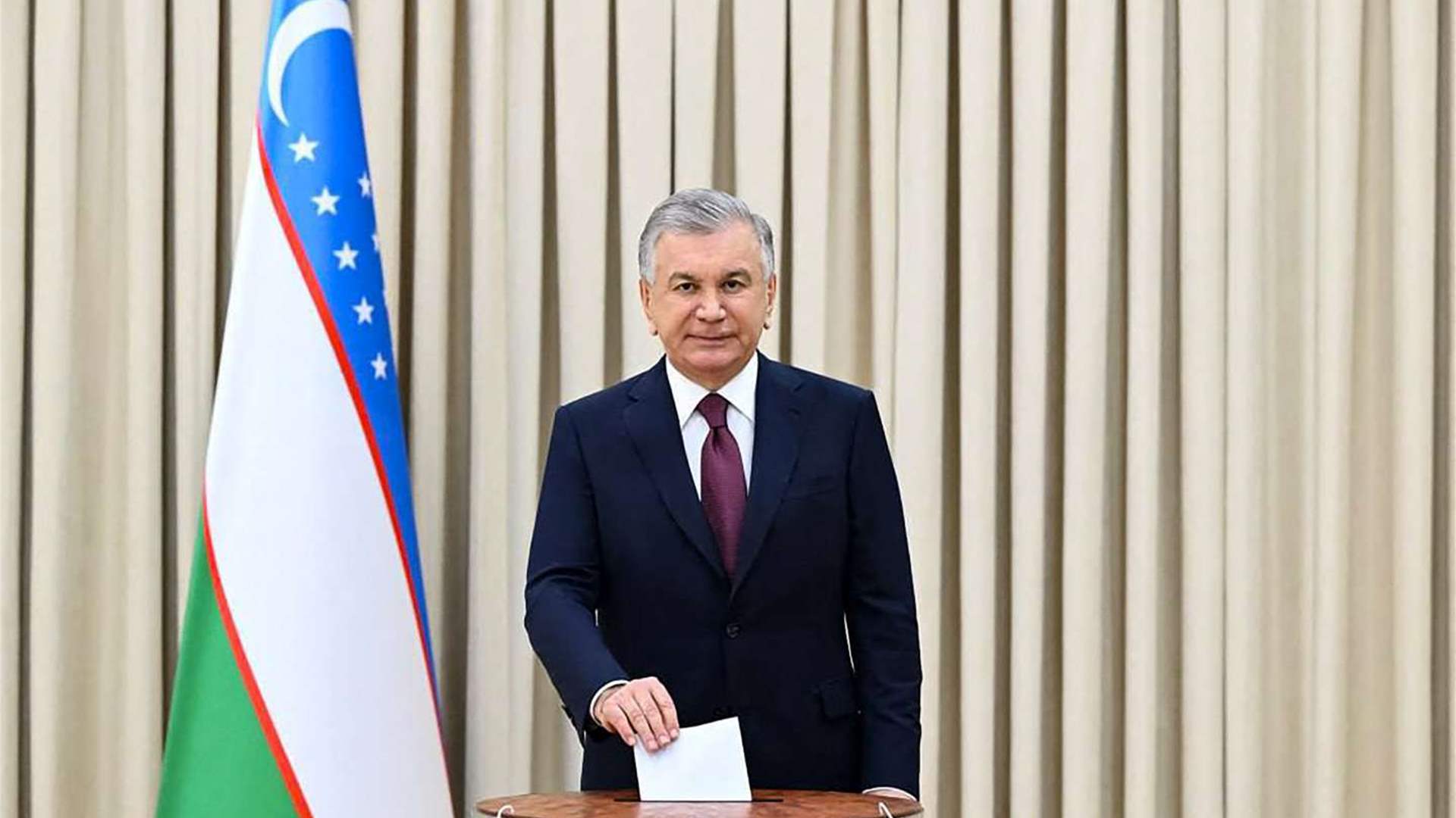 Reelection of Uzbekistan president for a third term