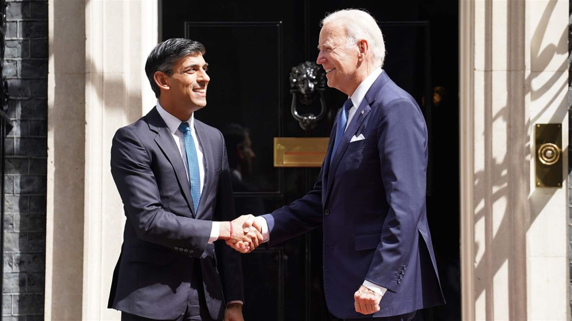 Biden meets Sunak on Downing Street