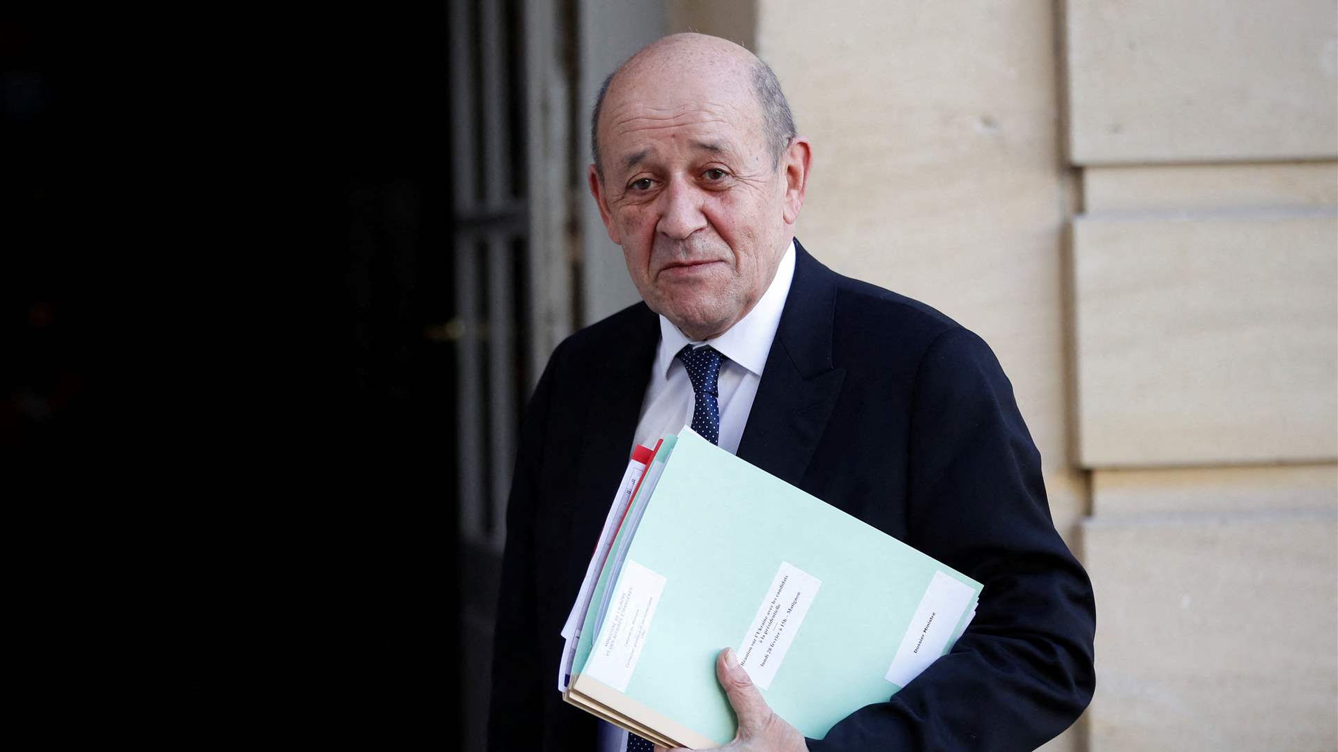 French Envoy Le Drian set to visit Beirut next Monday 