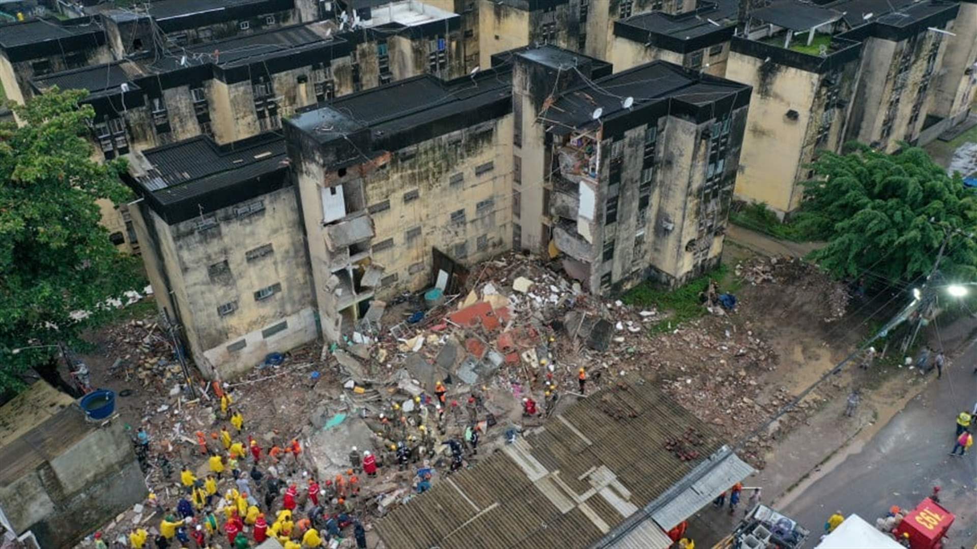 Five killed after buildings collapse in Guinean capital