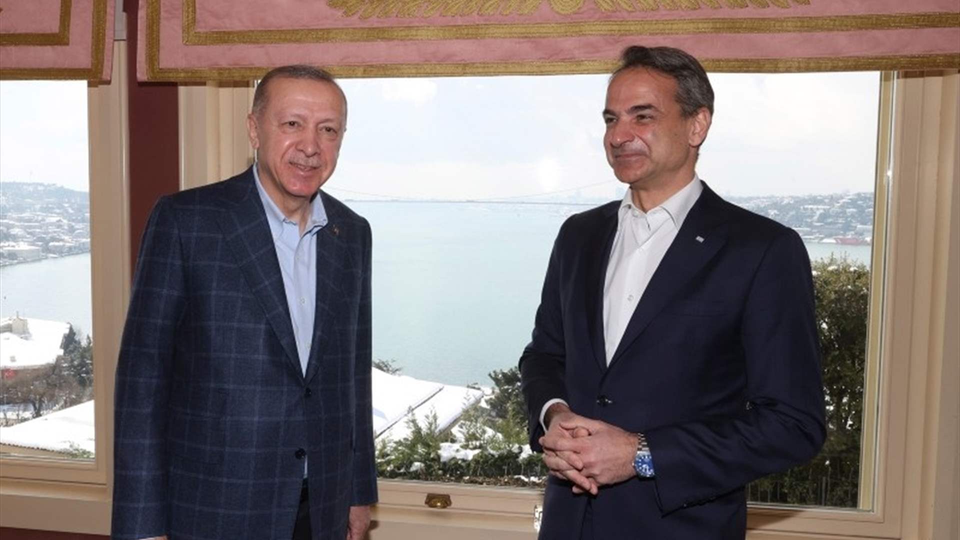 ميتسوتاكيس وإردوغان يشيدان بـ"زخم إيجابي" في العلاقة اليونانية-التركية
