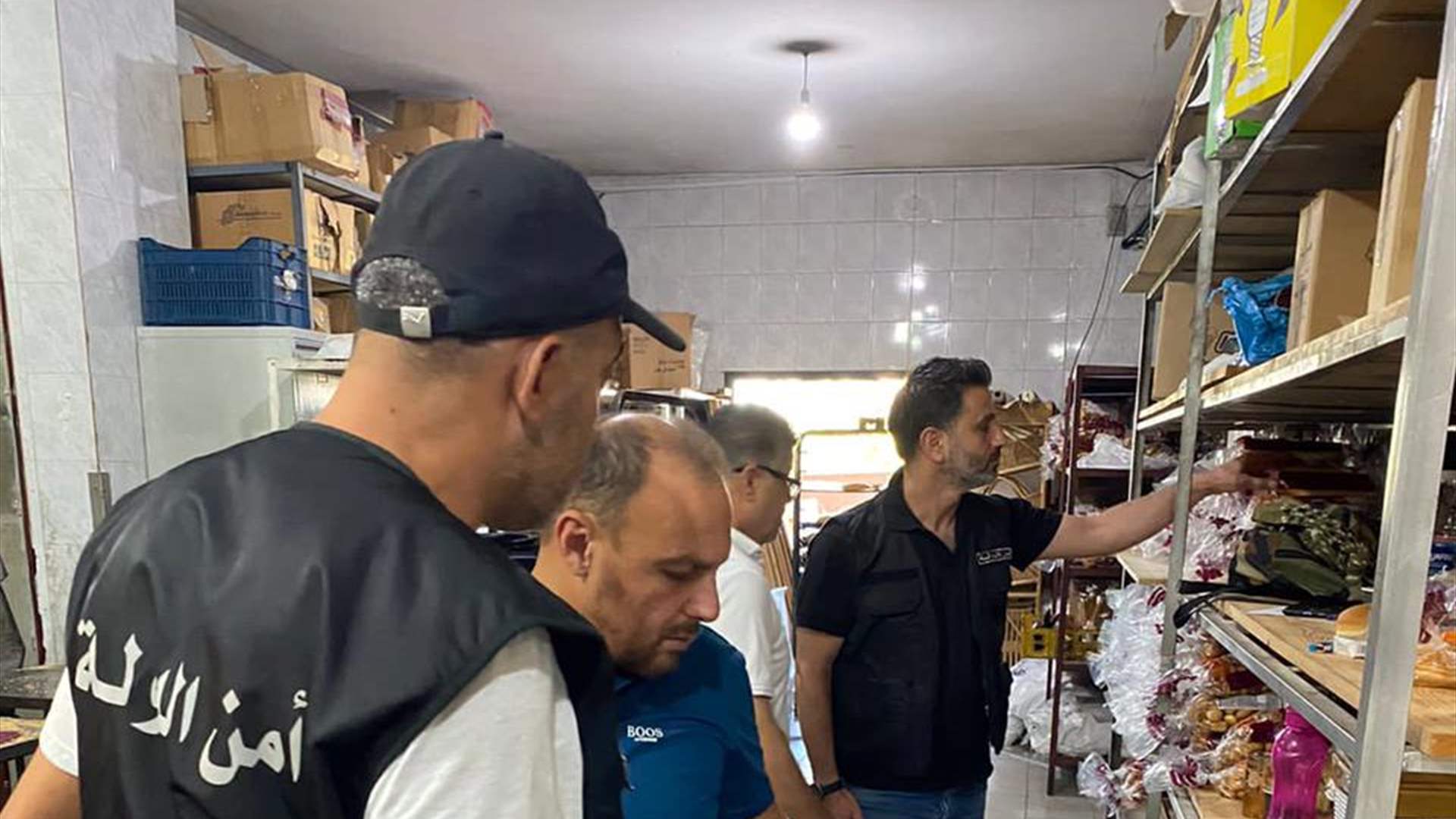 حملات تفتيش على المؤسسات الغذائية من مراقبي وزارة الصحة في النبطية