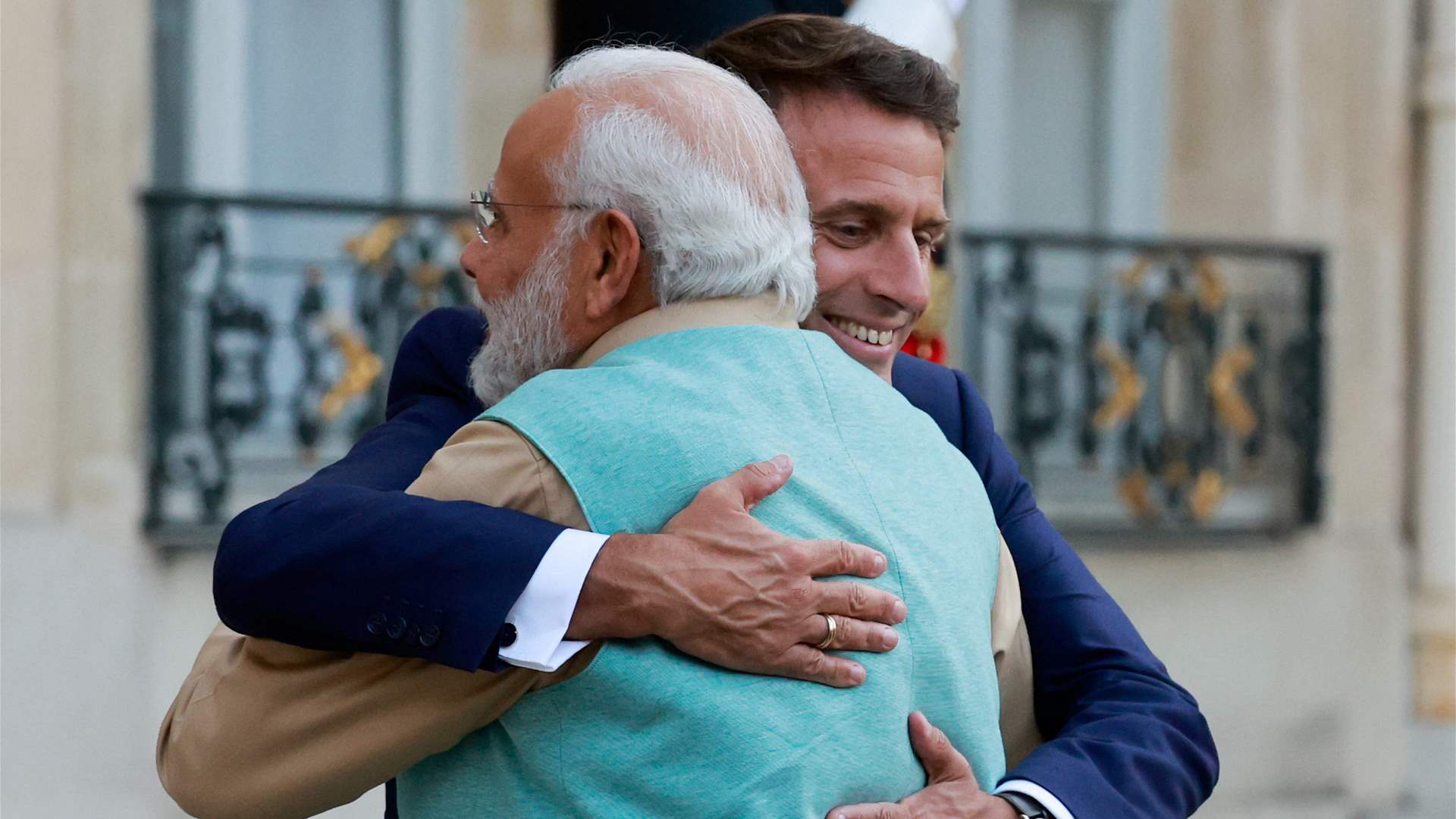 Macron awards Indian Prime Minister the Grand Cross Legion of Honor