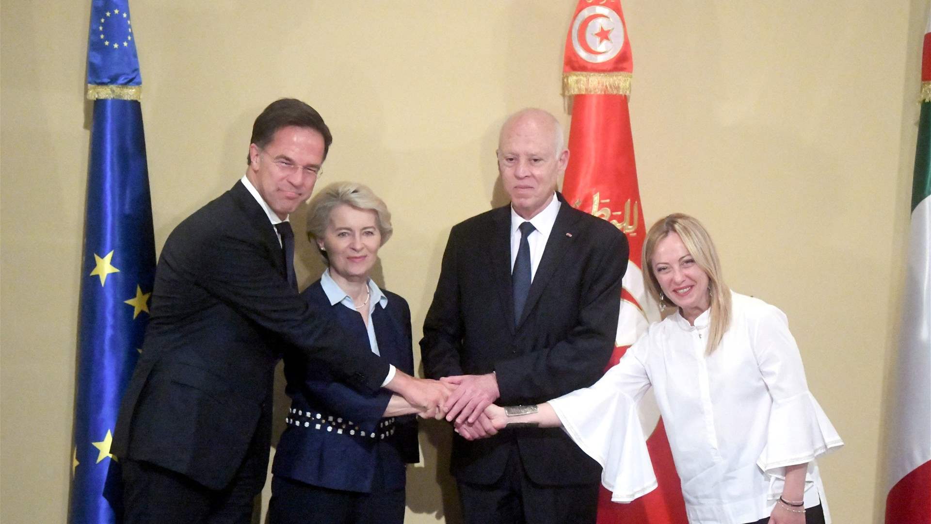 Tunisia and EU sign &quot;strategic partnership&quot; agreement on economy and migration