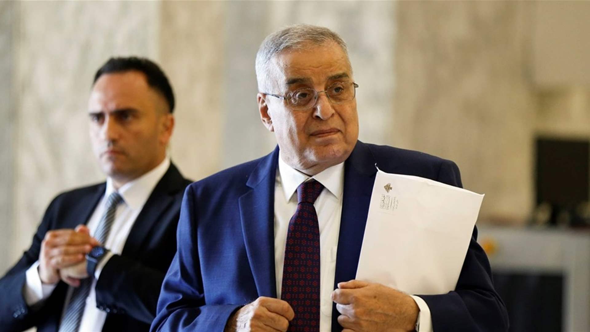 بوحبيب شجب في رسالة الى بوريل قرار البرلمان الاوروبي: يشكل خطرا على استمرار وجود لبنان ككيان
