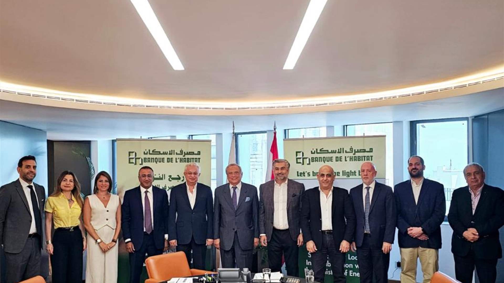 وفد من مجلس رجال الأعمال اللبناني الكويتي بحث في سبل تعزيز التعاون مع مصرف الإسكان