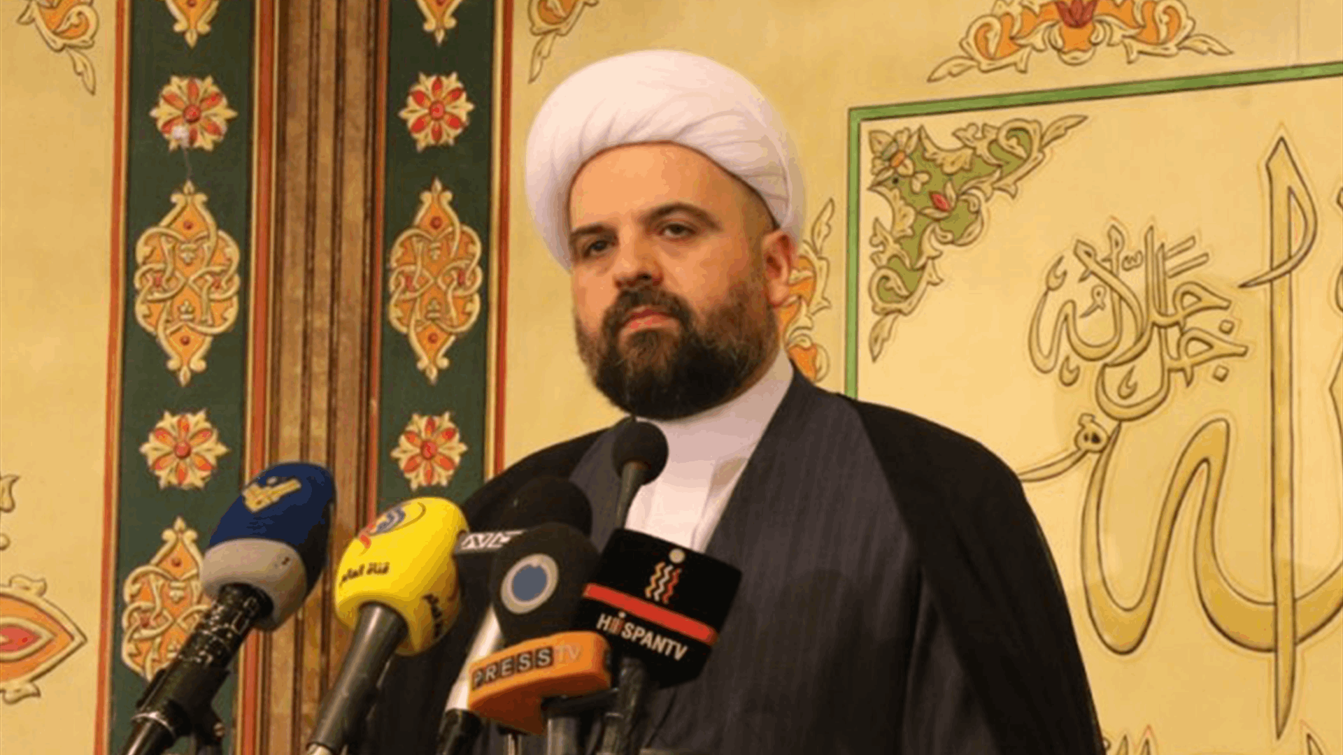 المفتي قبلان: للاسراع في إنتخاب رئيس وطني شجاع ضامن لمصالح لبنان