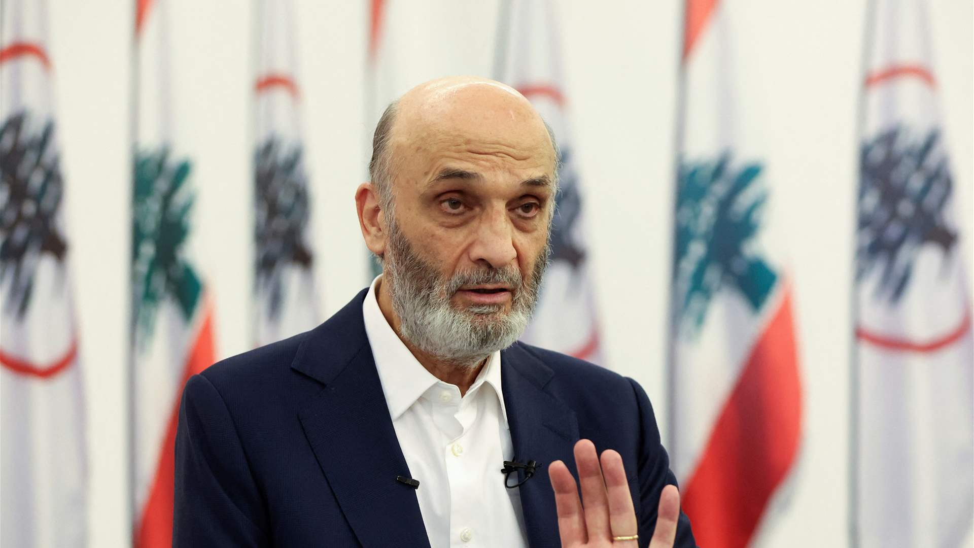 No new names proposed: Geagea&#39;s statement after meeting Le Drian