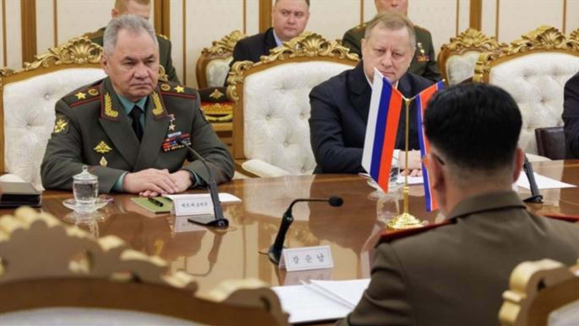 N. Korea’s Kim Jong Un meets Russian Defense Minister in Pyongyang