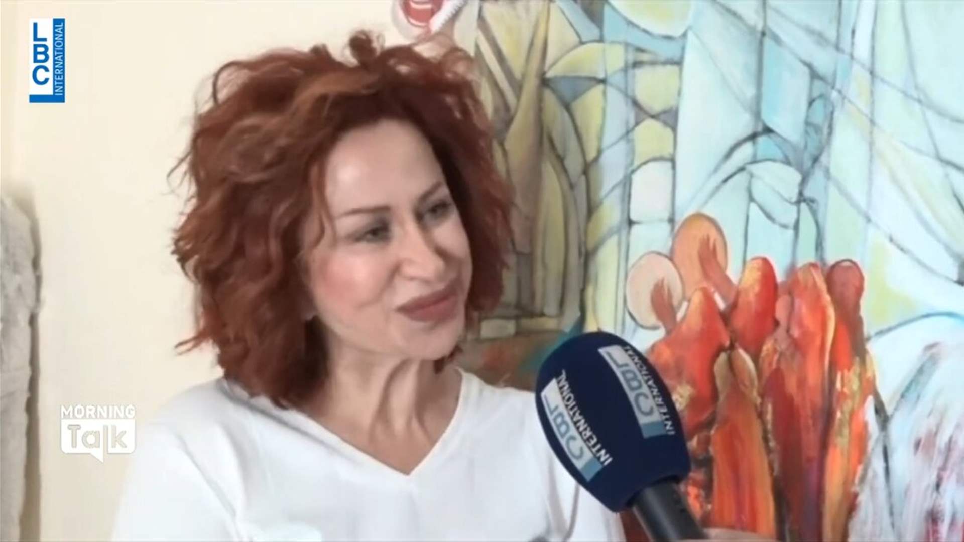 الفنانة التشكيلية مجد رمضان في مقابلة حصرية مع الـLBCI ضمن فعاليات مهرجان جرش: نحن بحاجة للفرح!