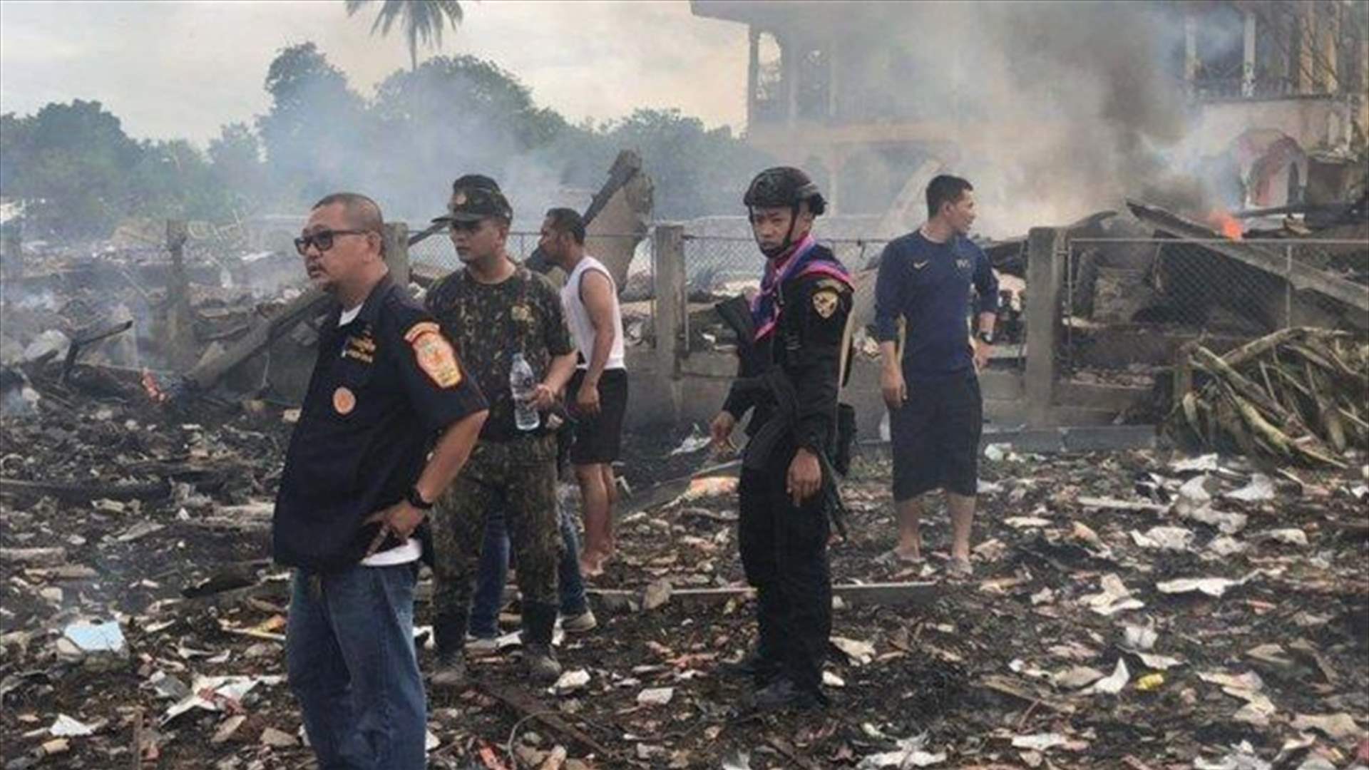 Nine people were killed in an explosion at a fireworks warehouse in Thailand