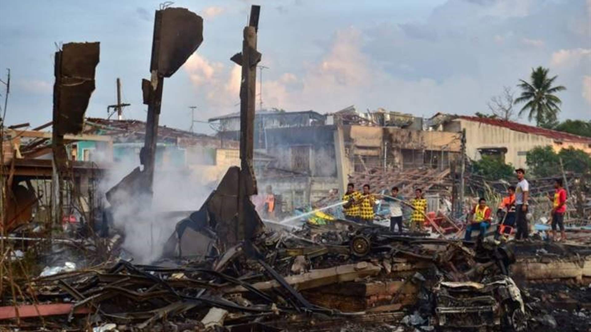 Death toll in Thai warehouse explosion reaches at least 10