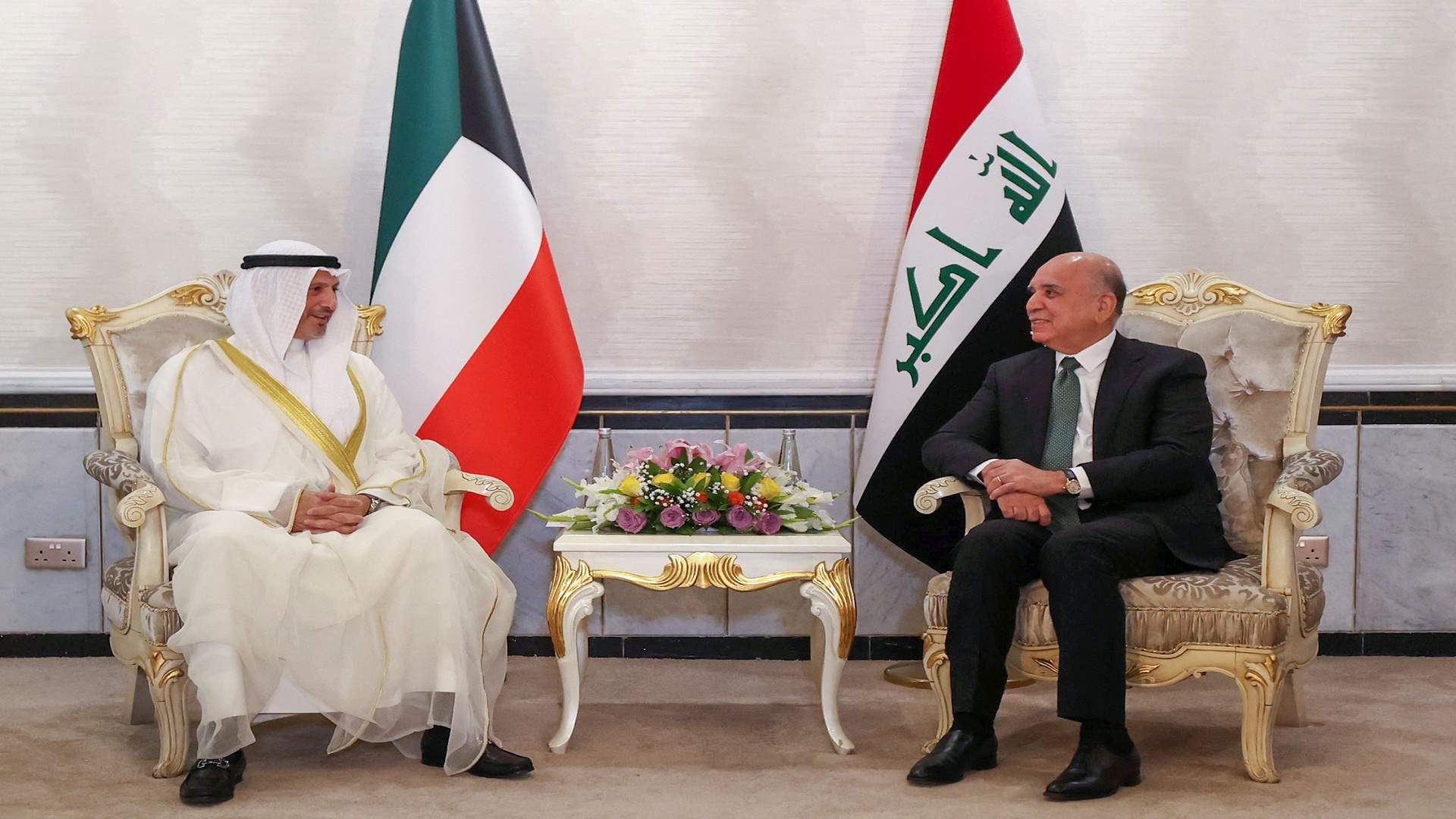 العراق والكويت يؤكدان التزامهما معالجة الخلافات الحدودية