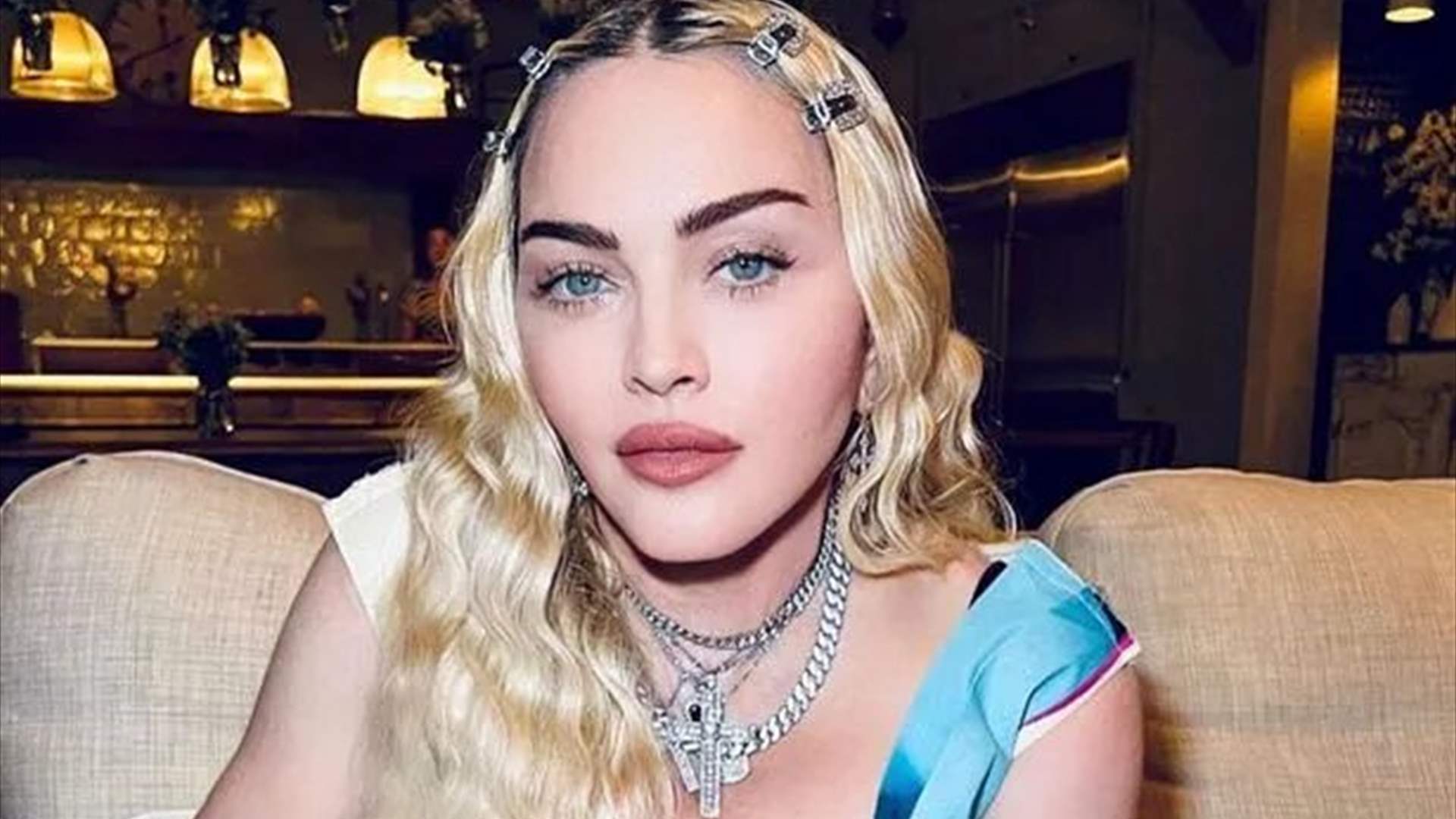بعد شهر من مغادرتها المستشفى... مادونا تشعر أنها "محظوظة لكونها على قيد الحياة"! (صور)