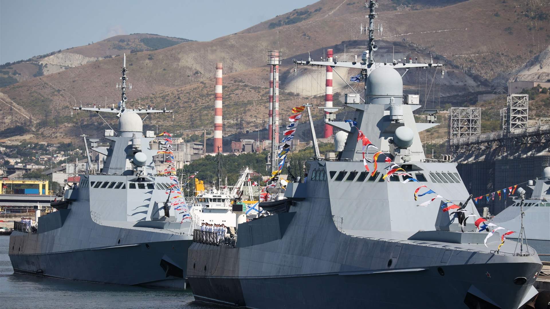 Ukrainian security source to AFP: Ukrainian drones attack Russian naval base
