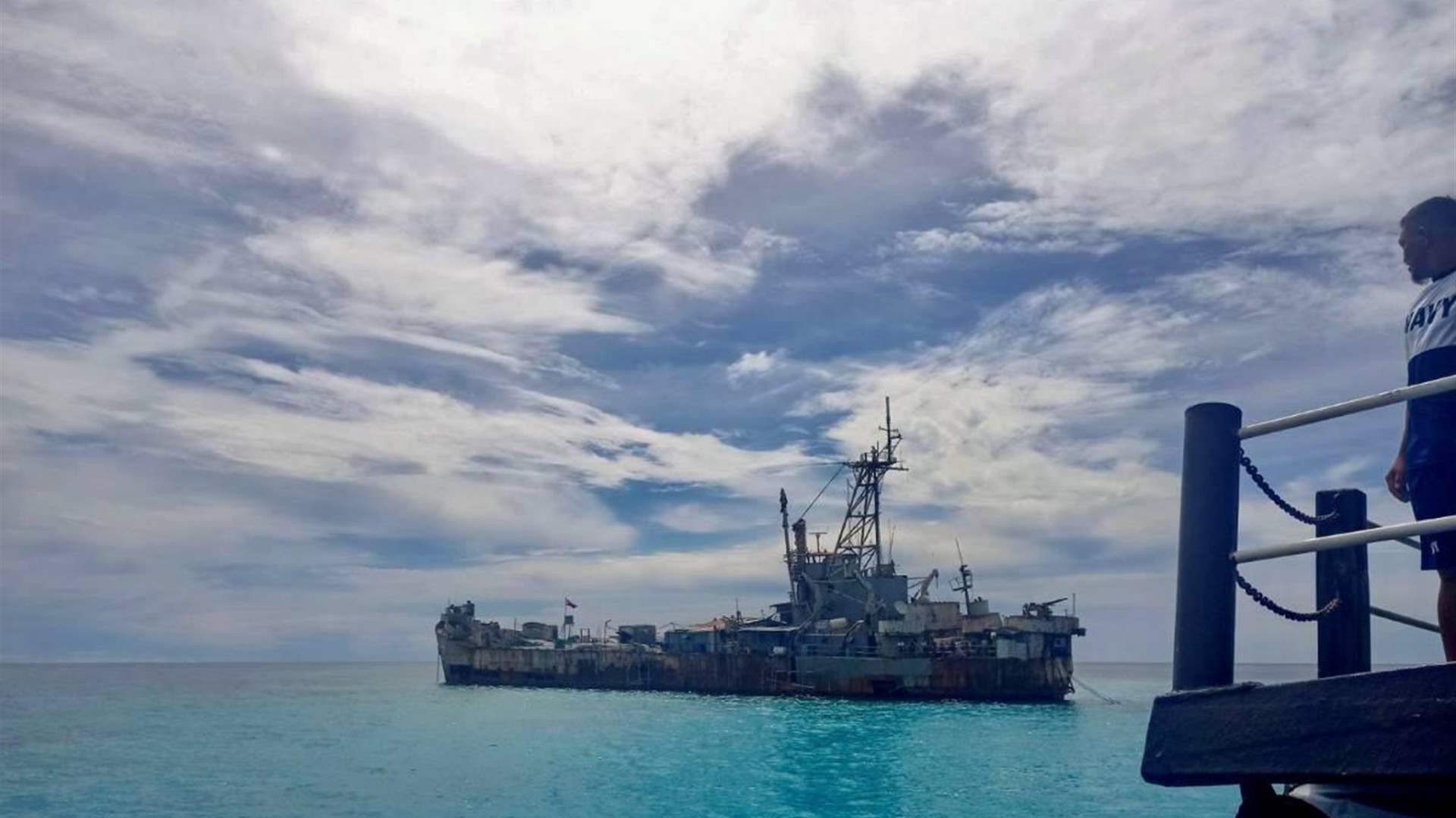 China demands Philippines withdraw vessel parked in disputed waters