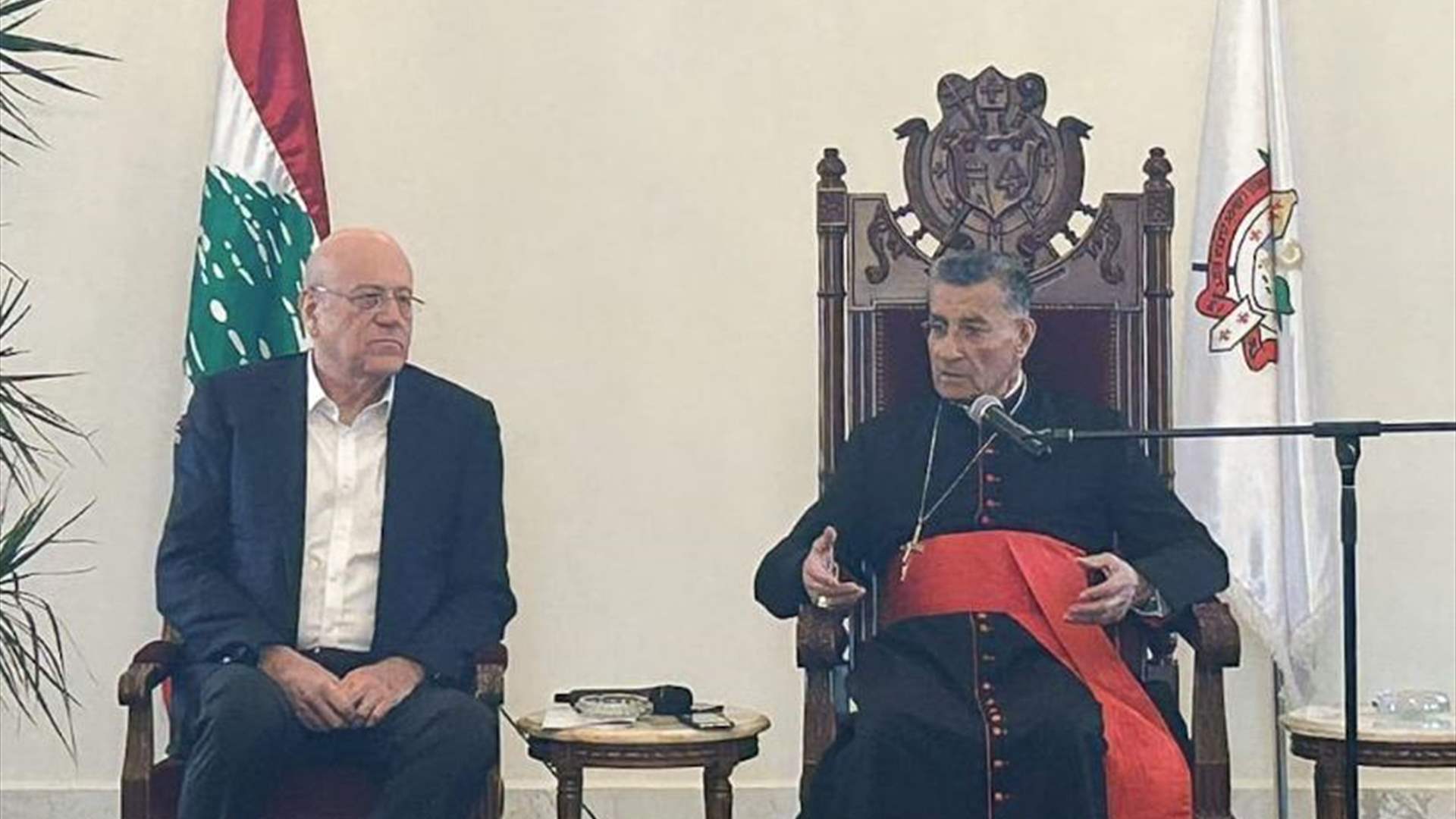 لقاء تشاوري في الديمان... الراعي: اللقاء عفوي للتشاور والتحاور وما ينبغي أن يقال سيقال