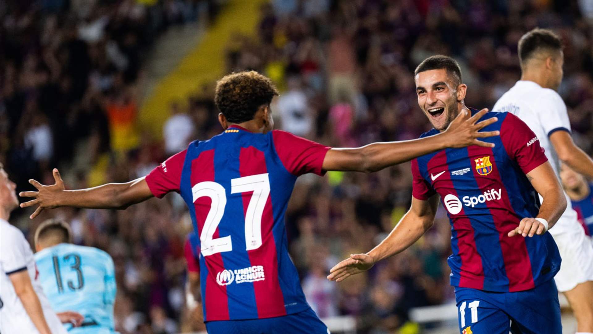 Barcelona wins friendly match against Tottenham Hotspur 4-2 ahead of La Liga kickoff