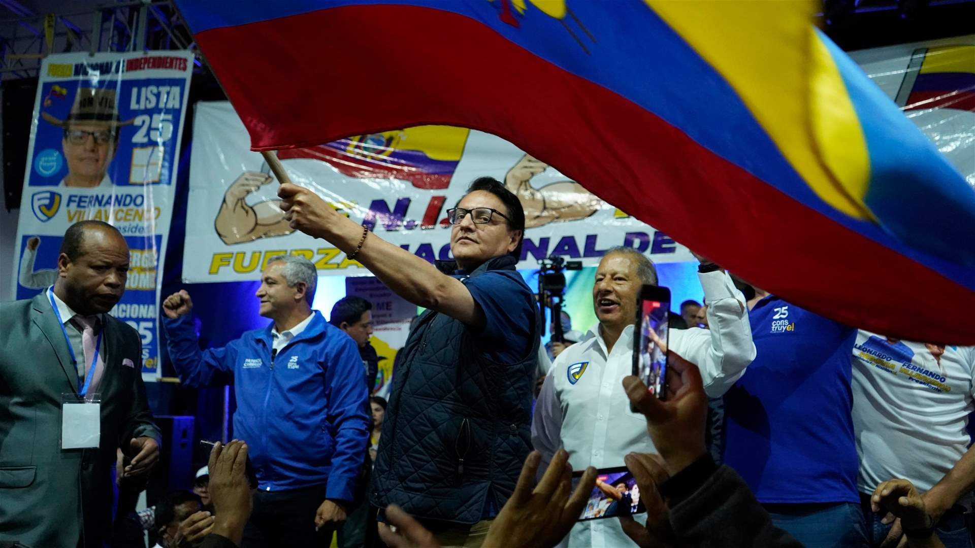 Presidential candidate in Ecuador shot dead after participating in election festival