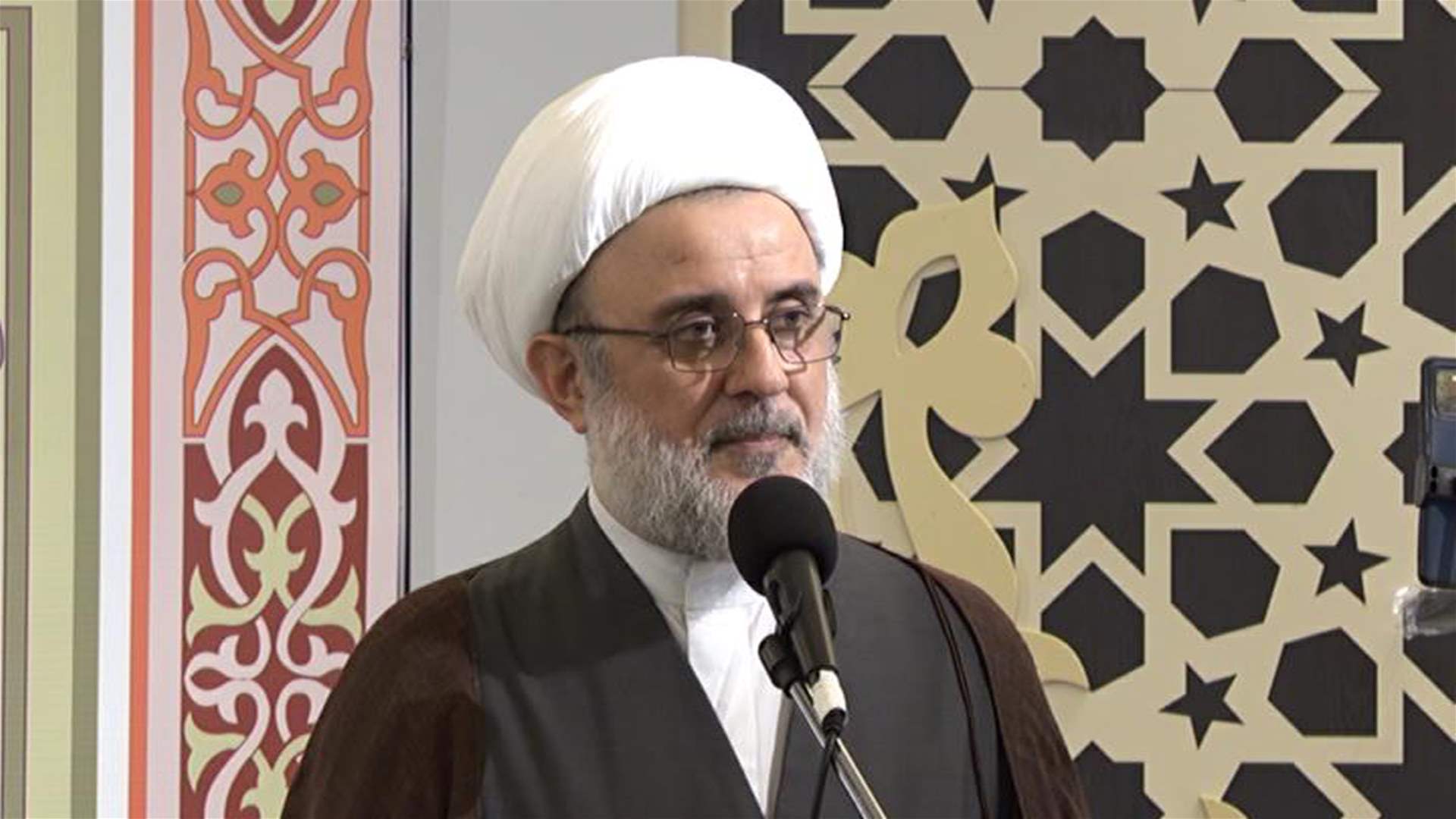 Hezbollah&#39;s Sheikh Kaouk: National crisis deepening, dialogue with FPM unshaken amid unrest