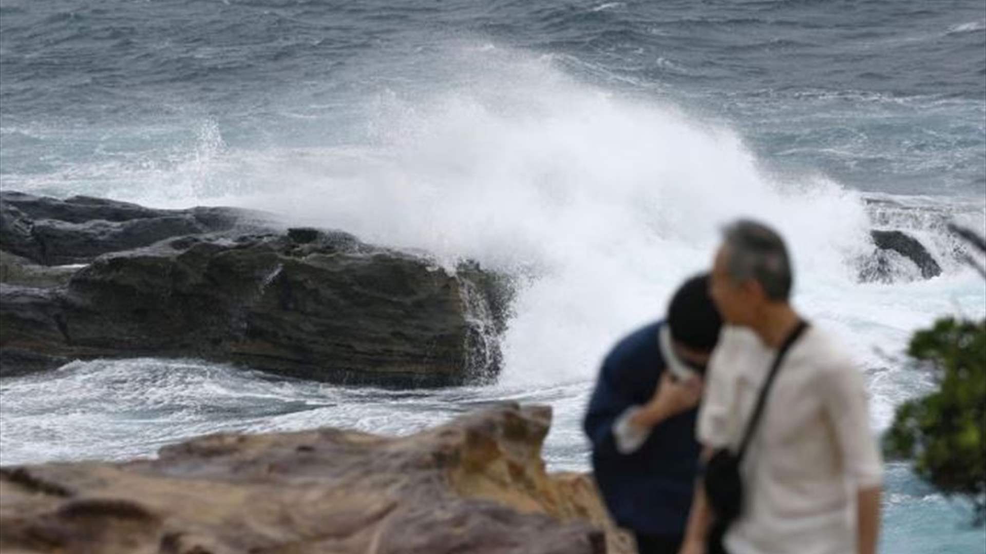 الإعصار لان يضرب غرب اليابان مصحوبا برياح عنيفة وأمطار غزيرة