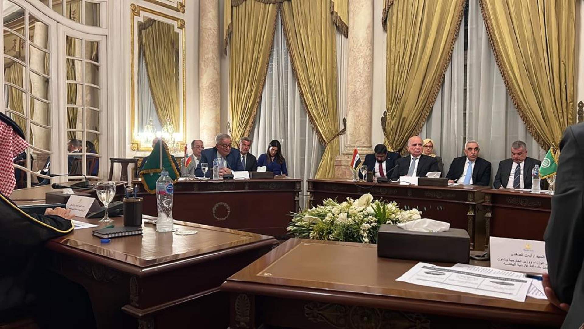 وزير الخارجية شارك في اجتماع لجنة الاتصال الوزارية العربية بشأن سوريا في القاهرة 